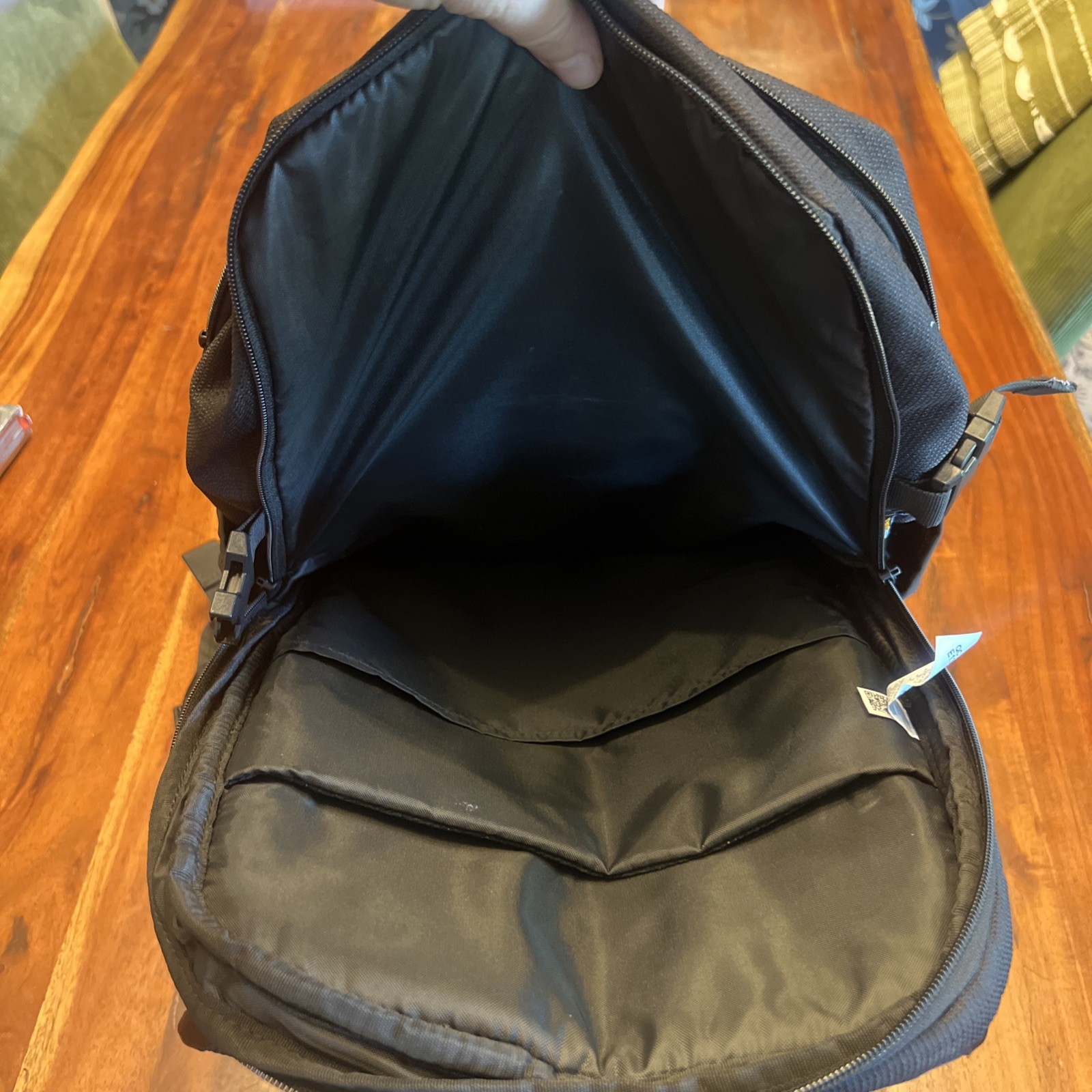UA Under Armour Storm Triumph Sport Backpack Cordura Fabric Black 19×11″