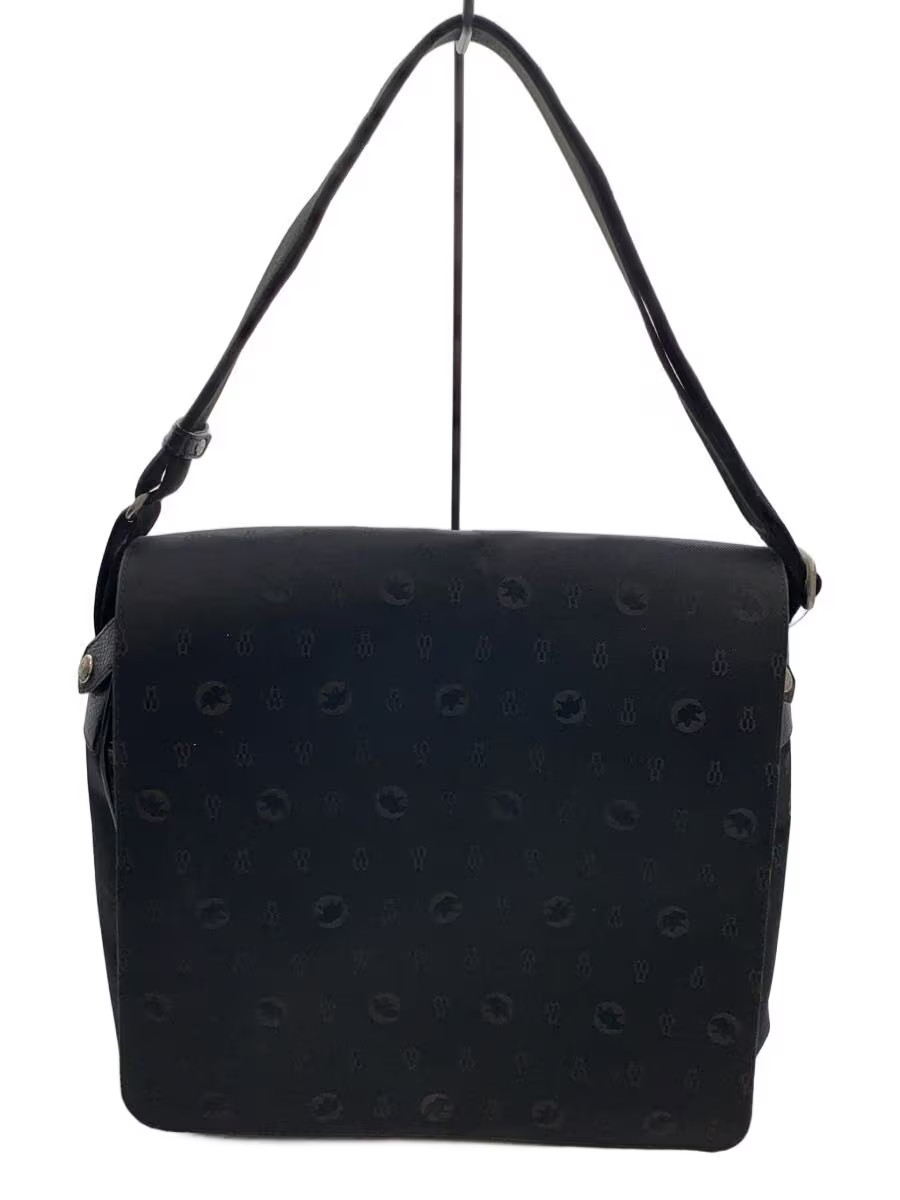 HUNTING WORLD Messenger Shoulder Bag — Black