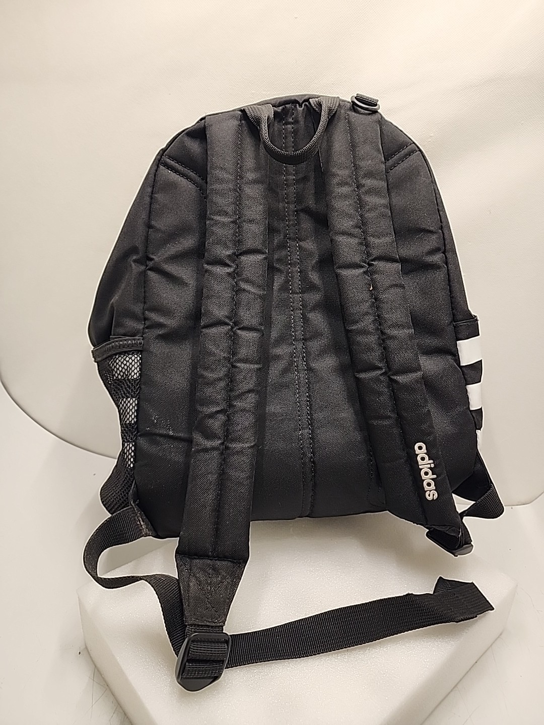 Adidas Black backpack White Logo Unisex kids, Cooler In Pocket. Athletics . Used