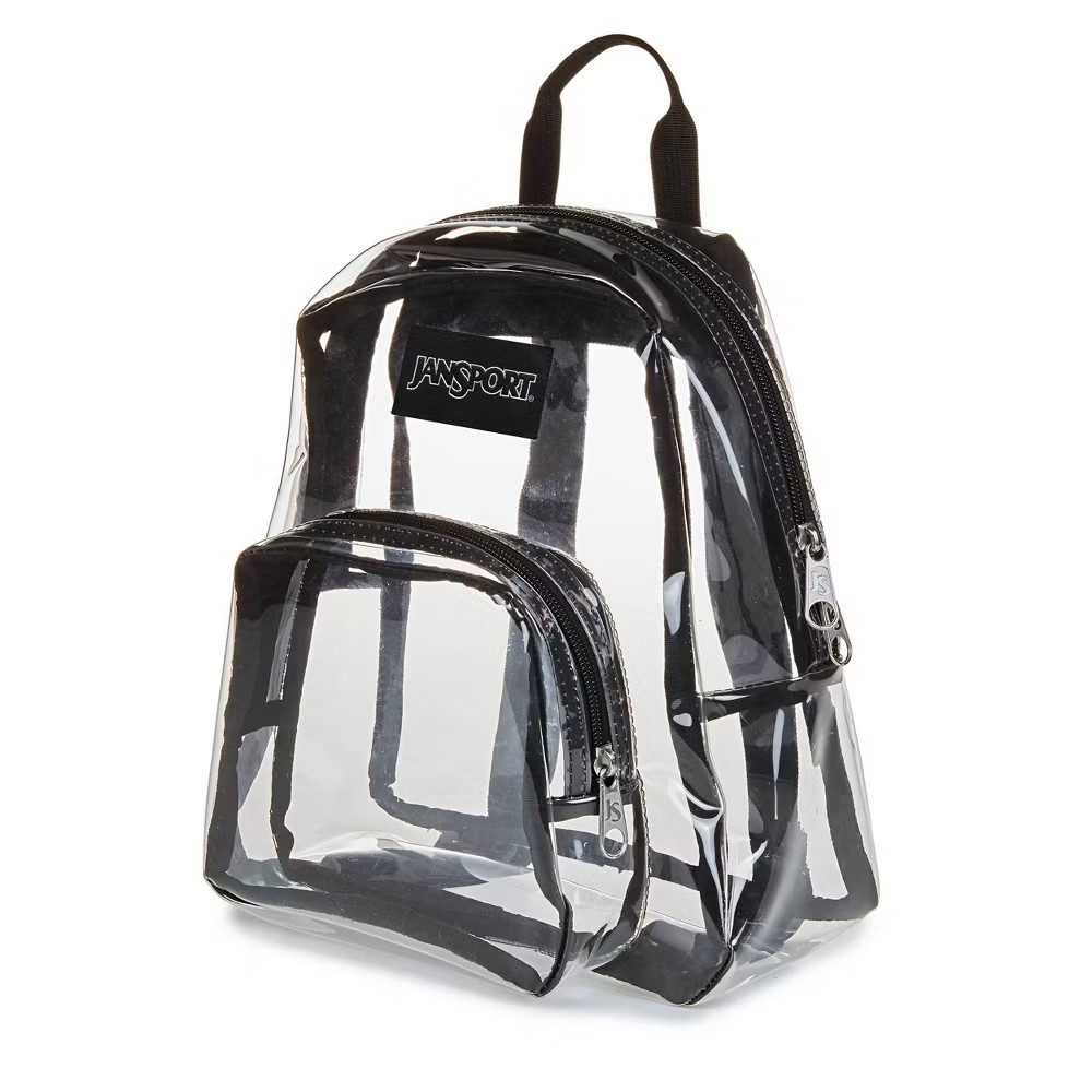 JanSport Clear Mini Shoulder Bag – Black