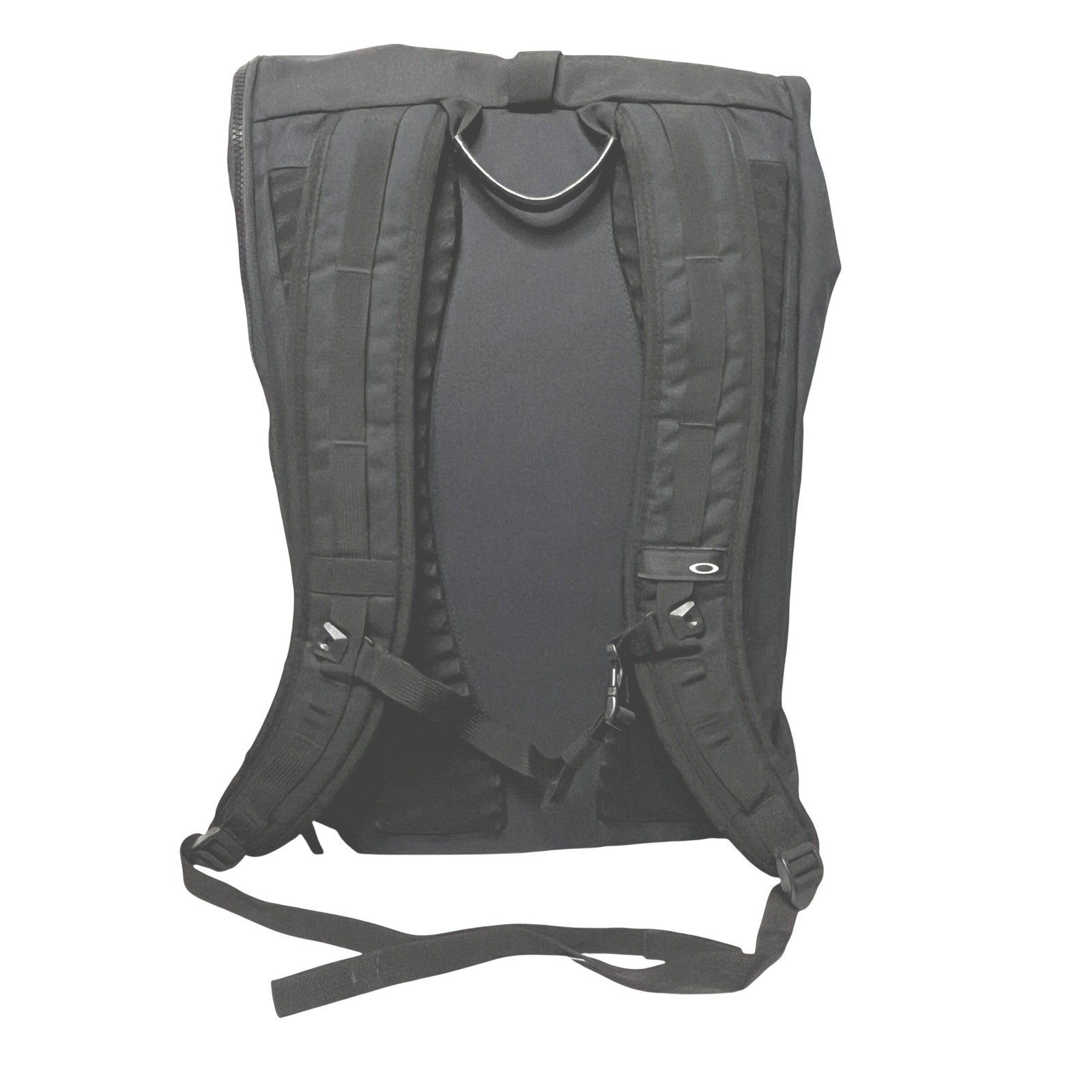 Oakley Pilot Roll Top Backpack Black Tactical Gorpcore Commuter Bag Techwear