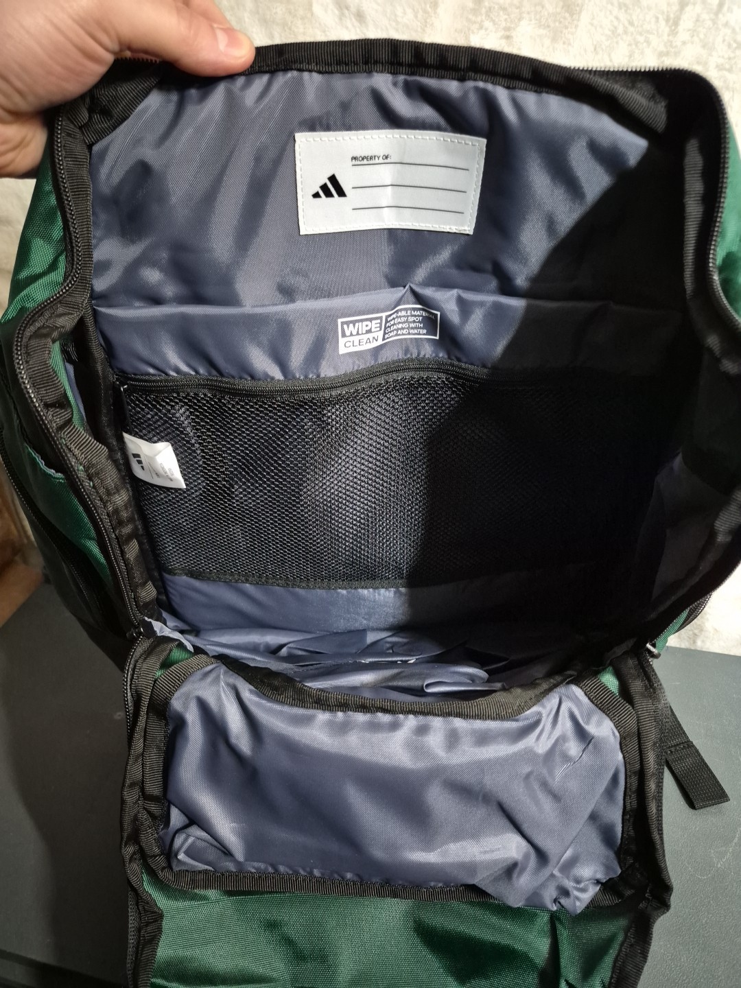 Adidas 5-Star Team 2 Backpack Dark Green 16″ Laptop Storage