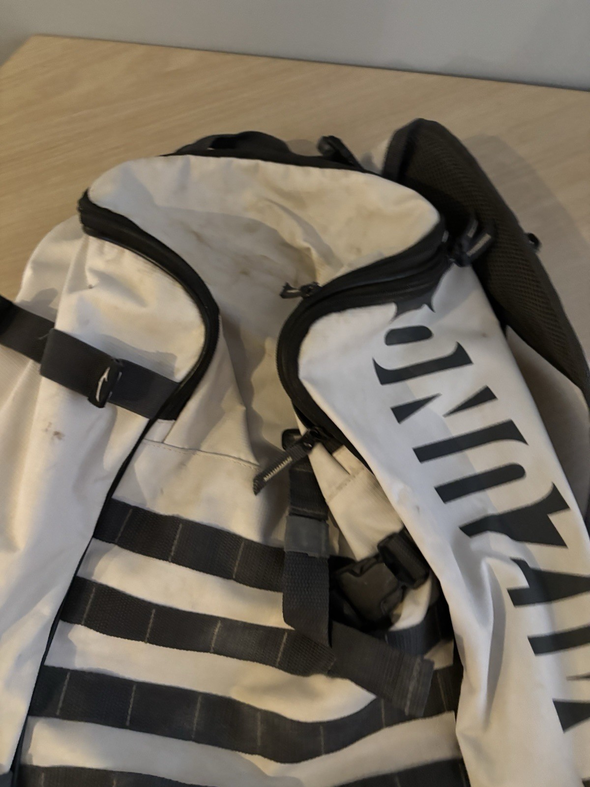 Mizuno Baseball Softball Backpack Equipment Bag White