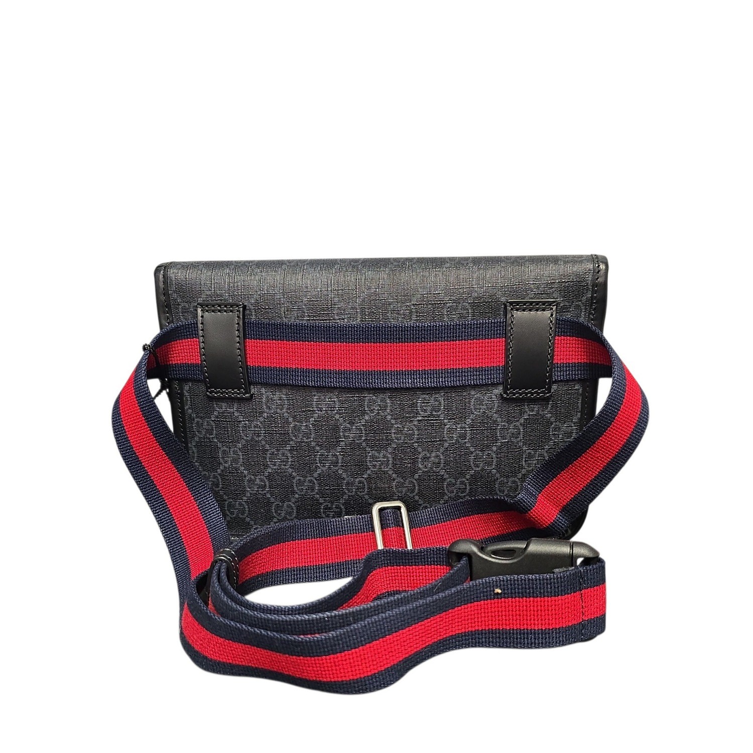 Gucci GG Monogram Web Slim Belt Bag