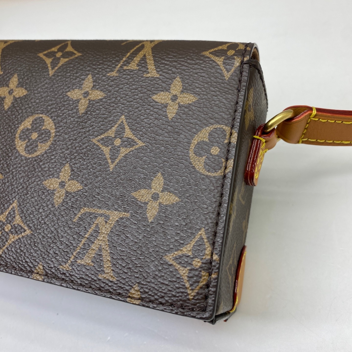 Louis Vuitton Pre-Owned Authentic STEAMER Mini Handbag Box Clutch M14738 18x11cm