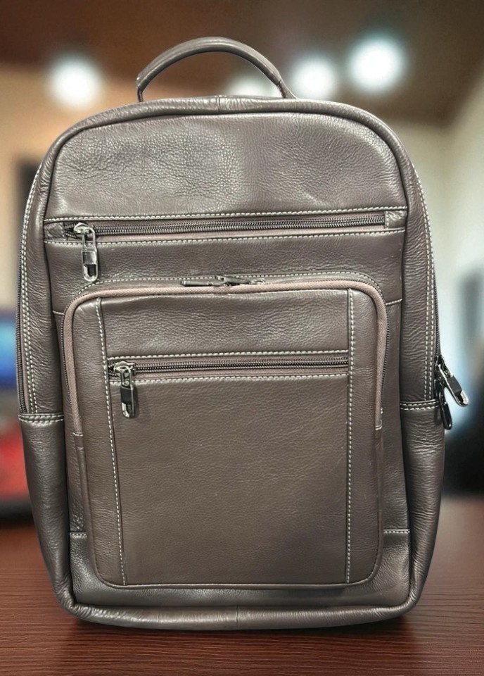 15 Inch Leather Laptop Backpacks For Men And Women Professional Backpack Party