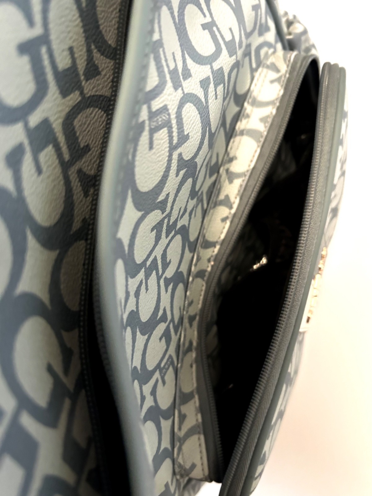 Guess Blue Leather Designer HMVEZL P1310 backpack