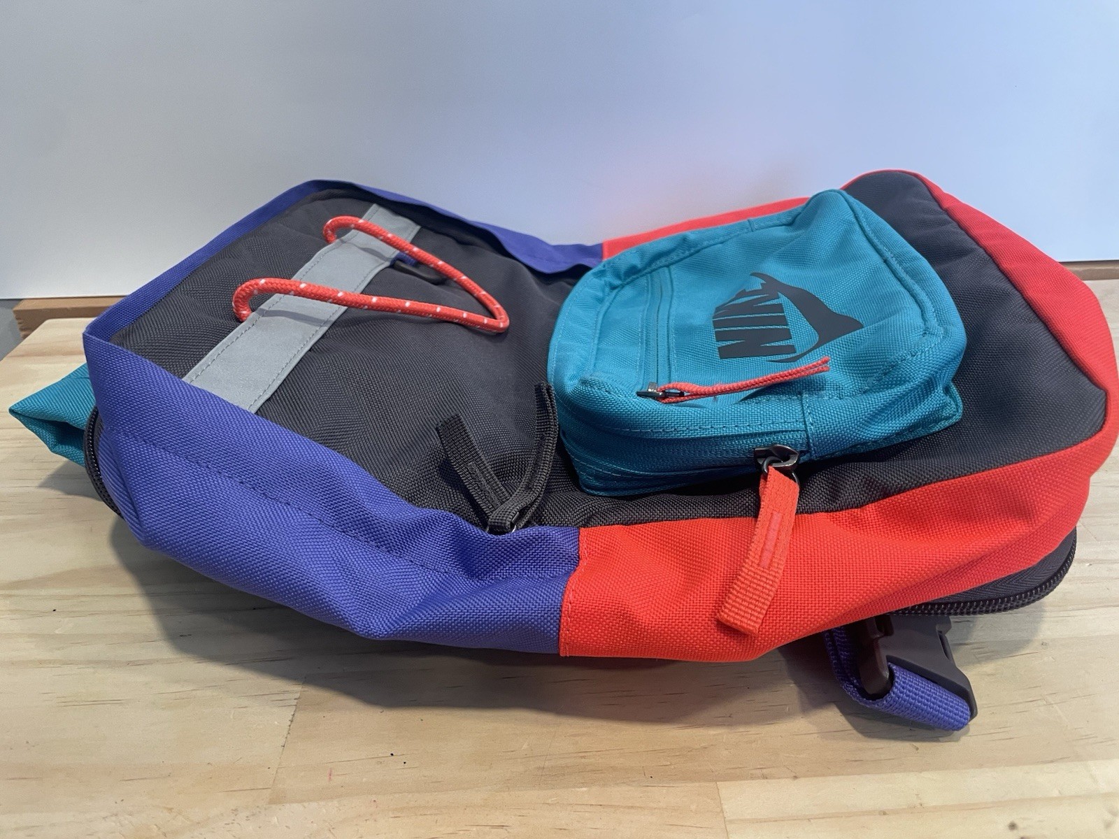 Nike Tanjun Mini School Backpack Unisex Red, Purple, Teal Nike Small Backpack