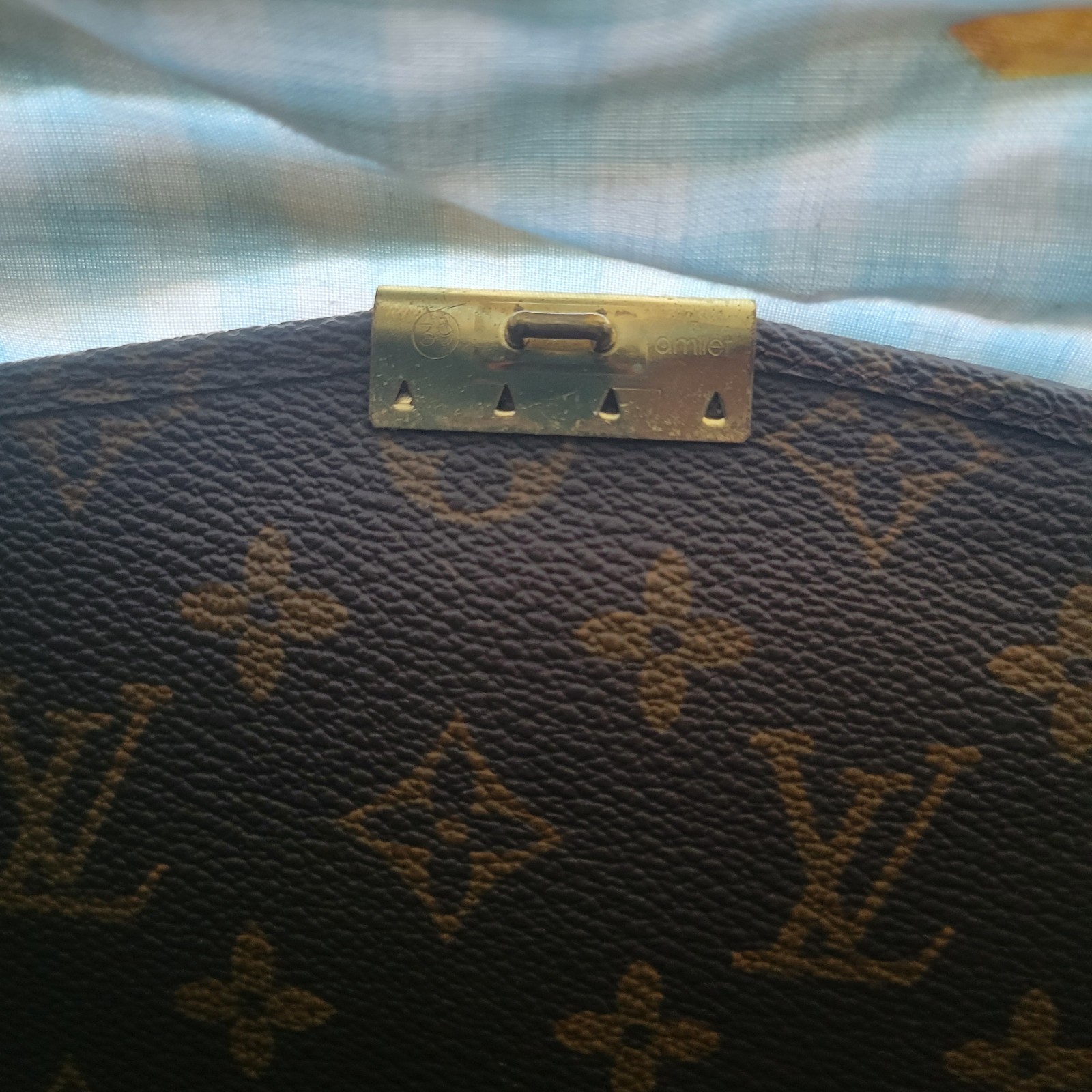 Rare Vintage Louis Vuitton Monogram Briefcase Attache Business Bag Brown Canvas