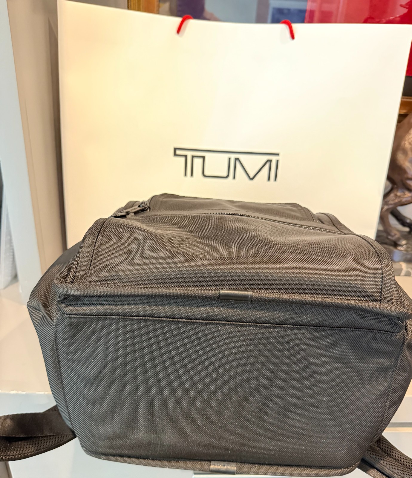 TUMI Alpha Brief Backpack – Black – NEW with TAGS