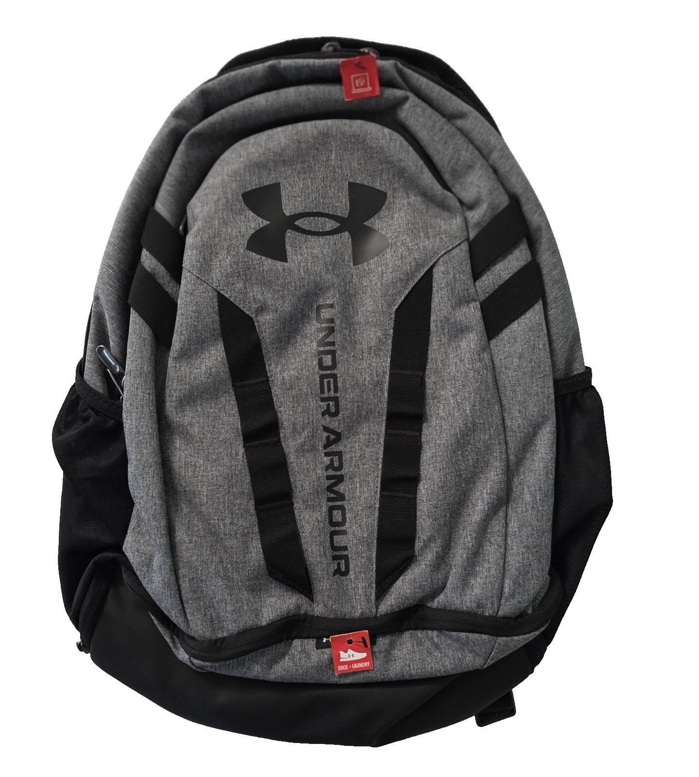 Under Armour Hustle 5.0 Backpack, School Travel Bag Adults/Kids New missing Tag