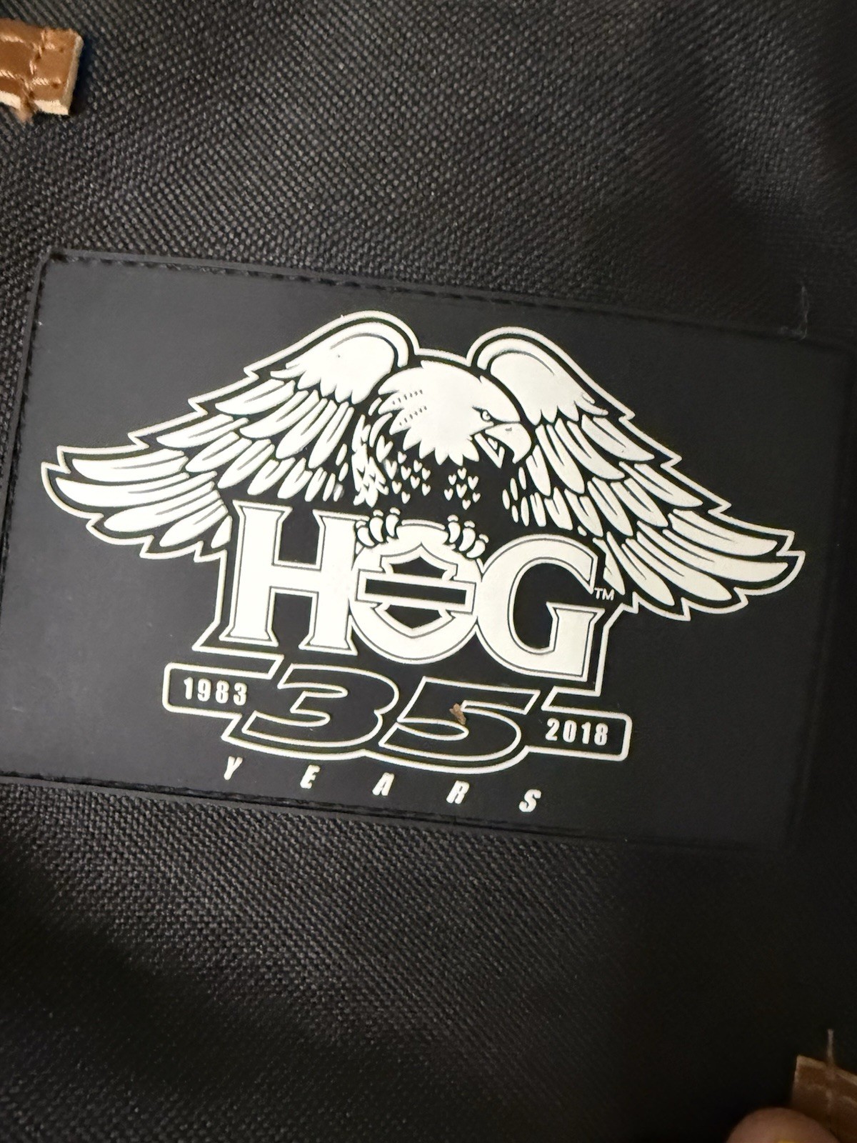 HARLEY DAVIDSON BACKPACK-HARLEY OWNERS GROUP-OFFICER TRAINING