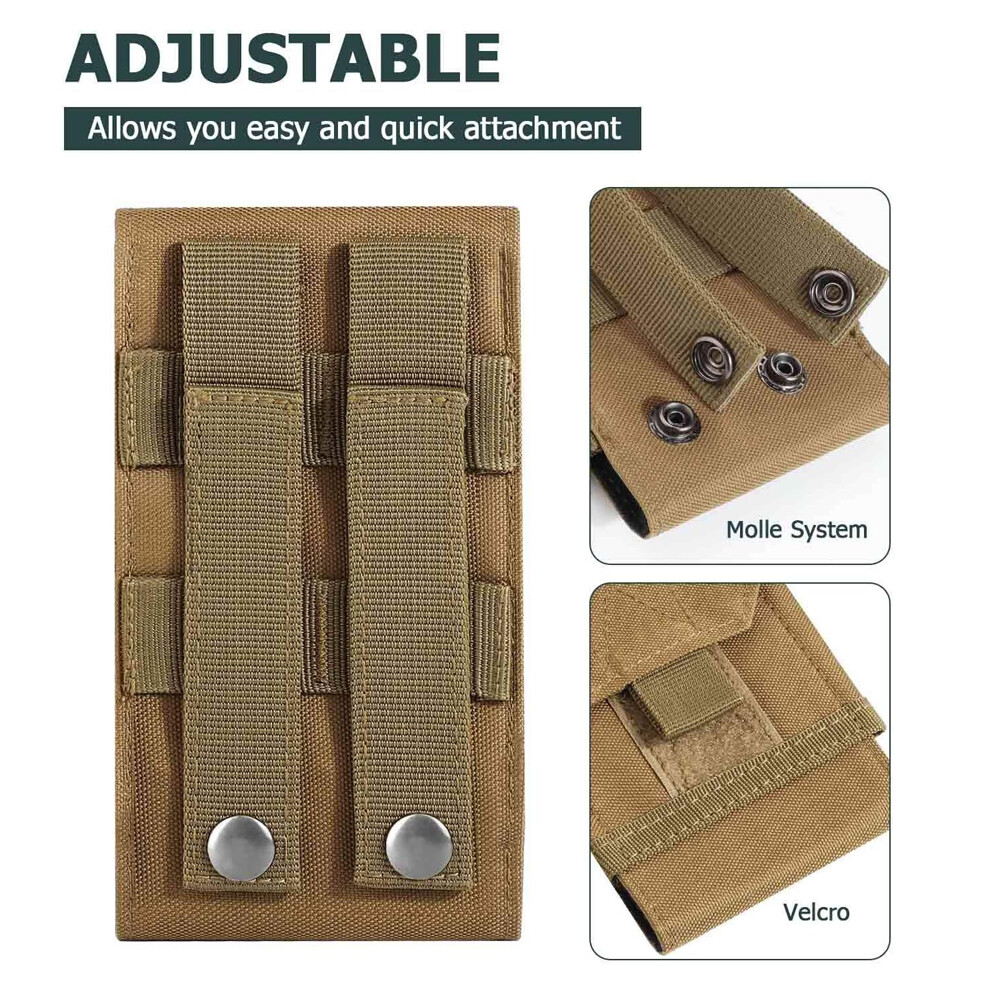 Universal Cell Phone Holster Vertical Carrying Belt Clip Case Pouch Cover Holder