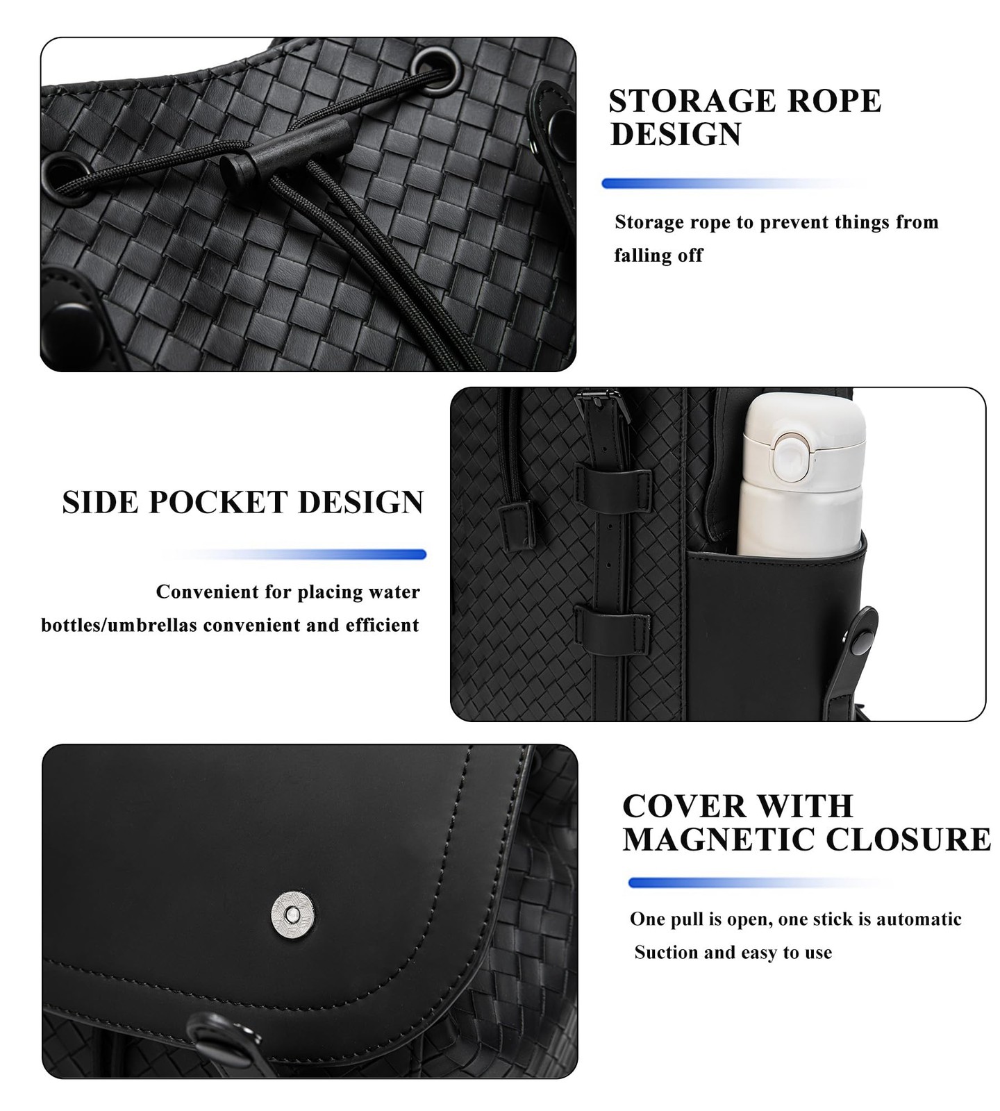 Laptop Backpack for Men Luxury Anti-Theft Travel Backpack Casual Business Wat…