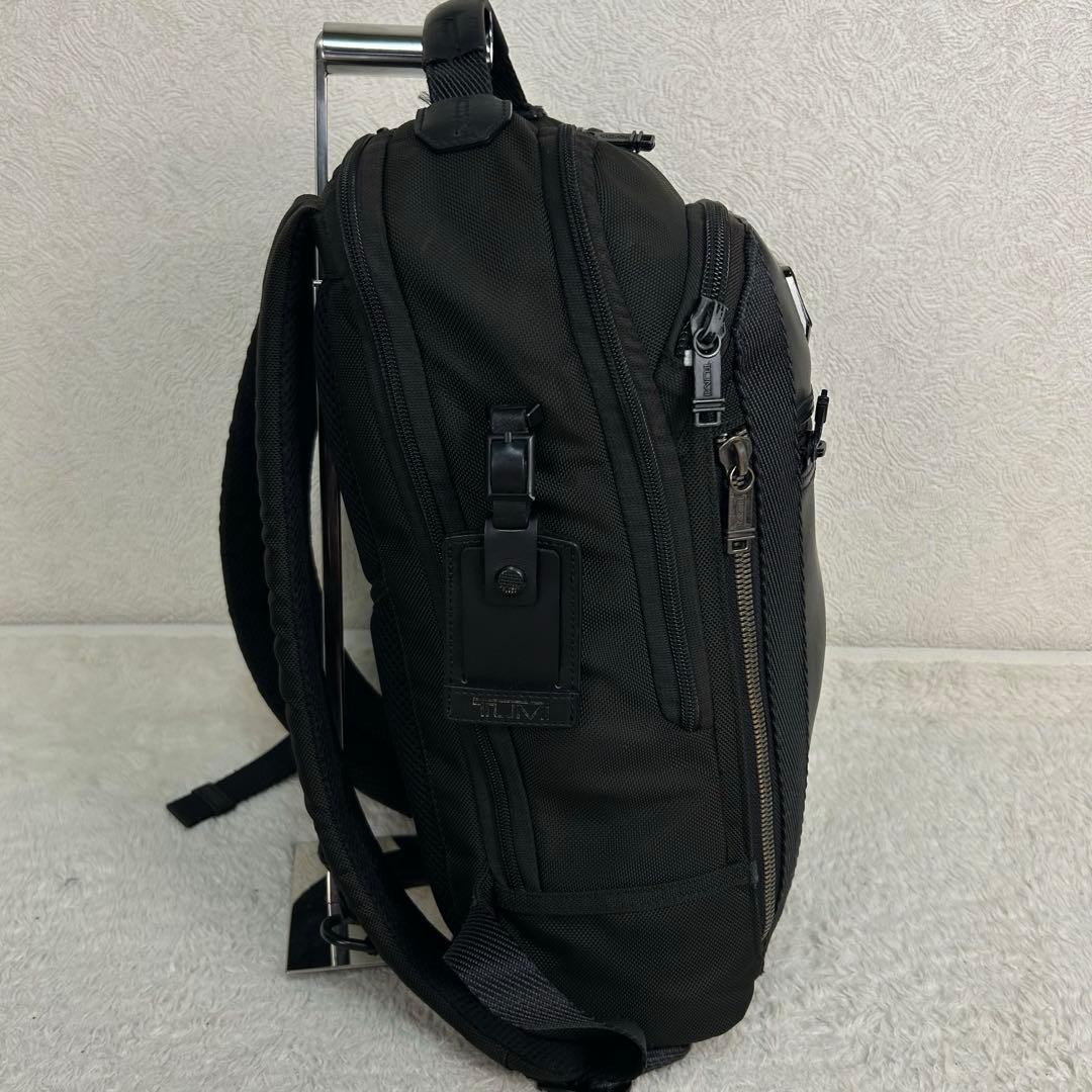 Tumi Alpha Bravo Davis Backpack Black 41cm Rucksack Travel Bag