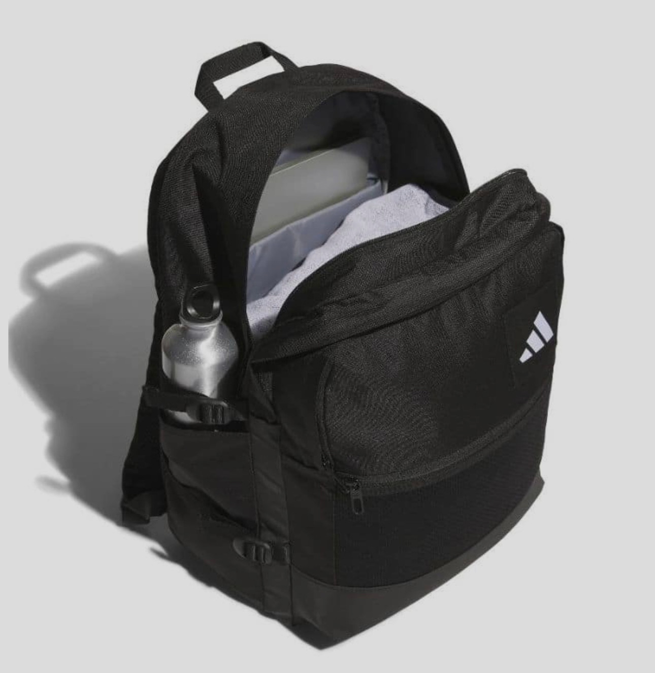 adidas Utility Multi-Pocket Backpack Unisex Casual Lifestyle Bag Black JM7146