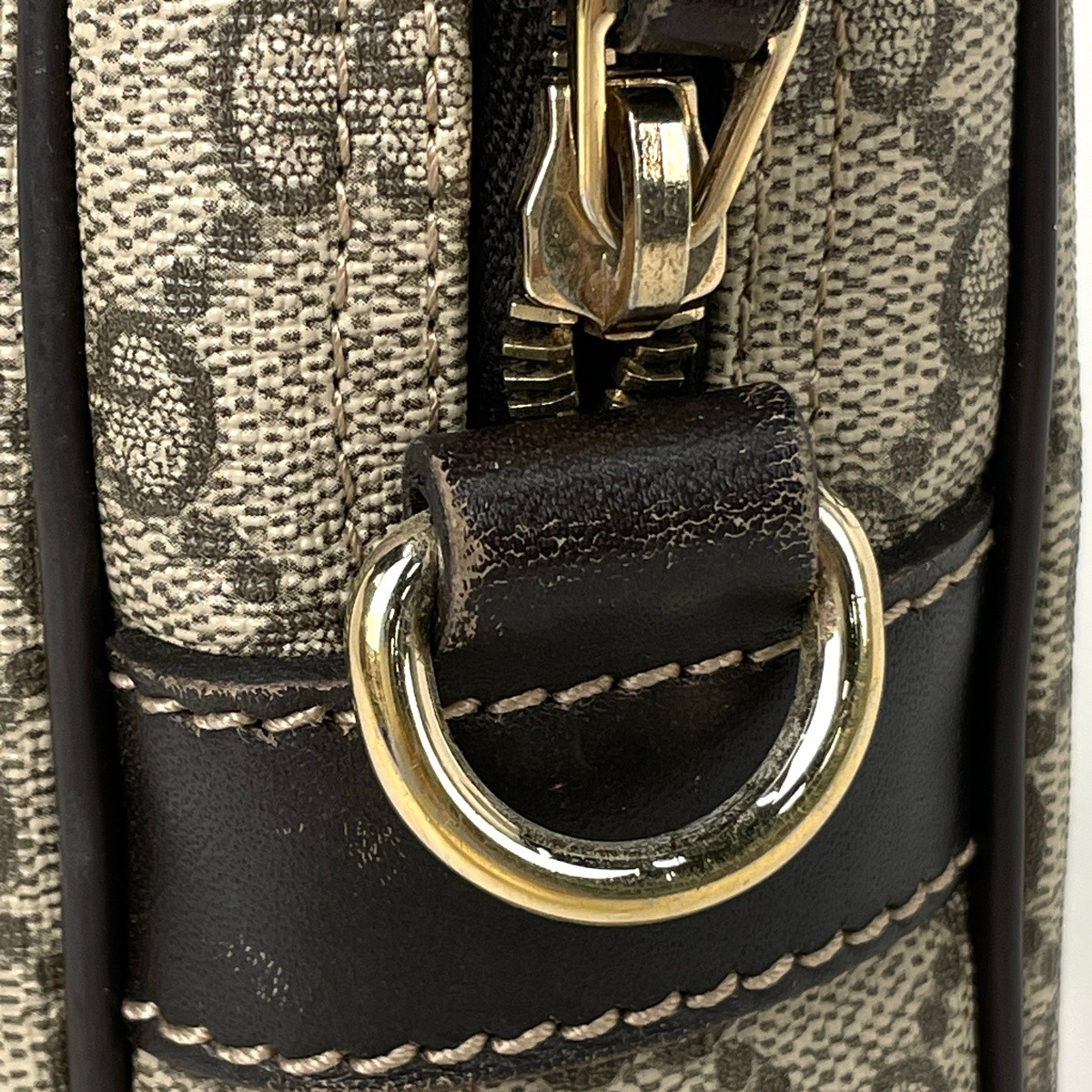 GUCCI GG Pattern Briefcase Briefcase Briefcase Coated canvas Beige Brown 322…