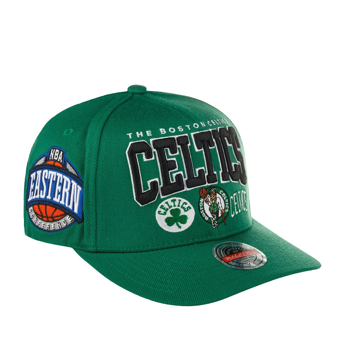 Mitchell & Ness NBA HWC Champ Stack Snapback CR – BOSTON CELTICS Green New