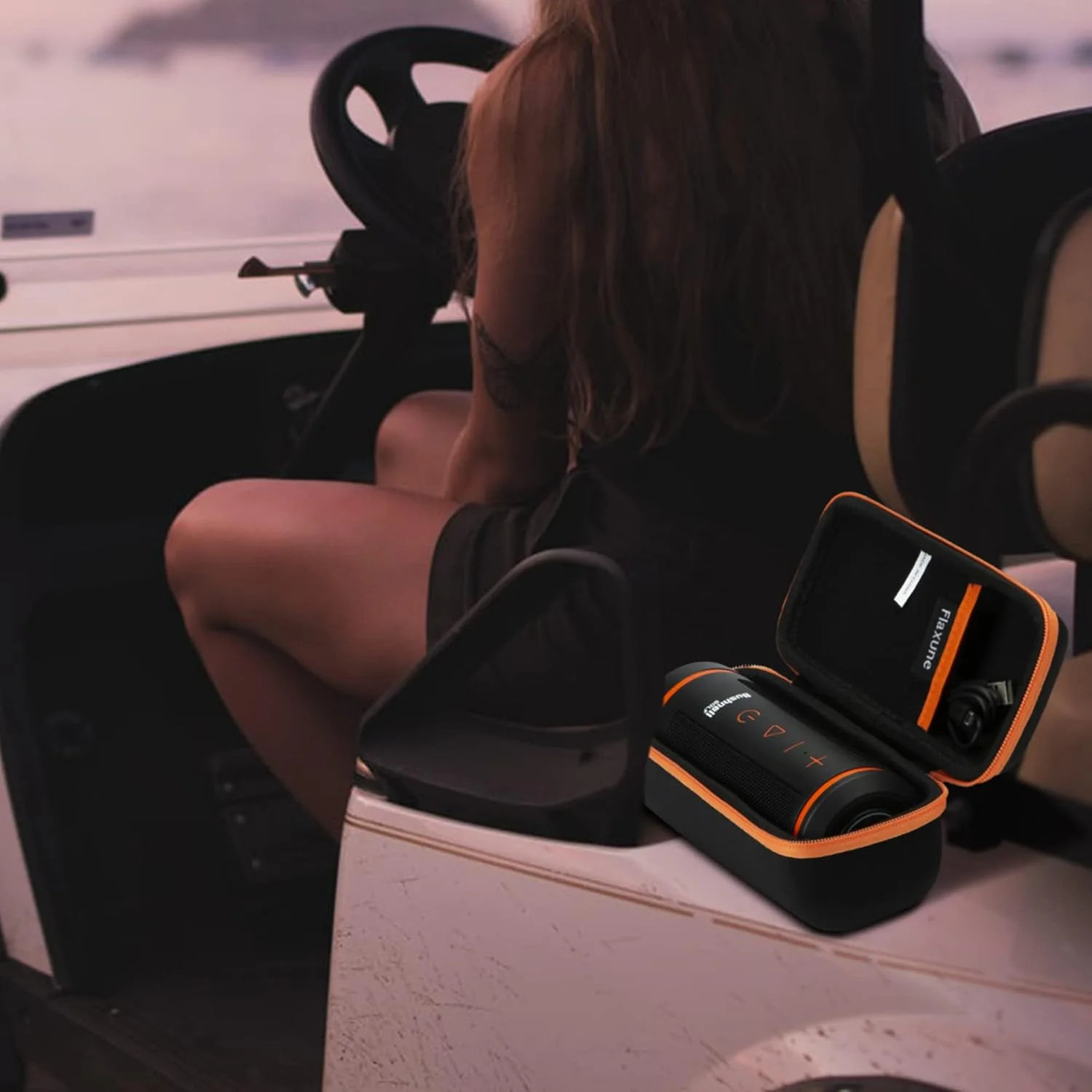 Hard Storage Case for Bushnell Wingman 2/Wingman View Golf Speaker | Compatible