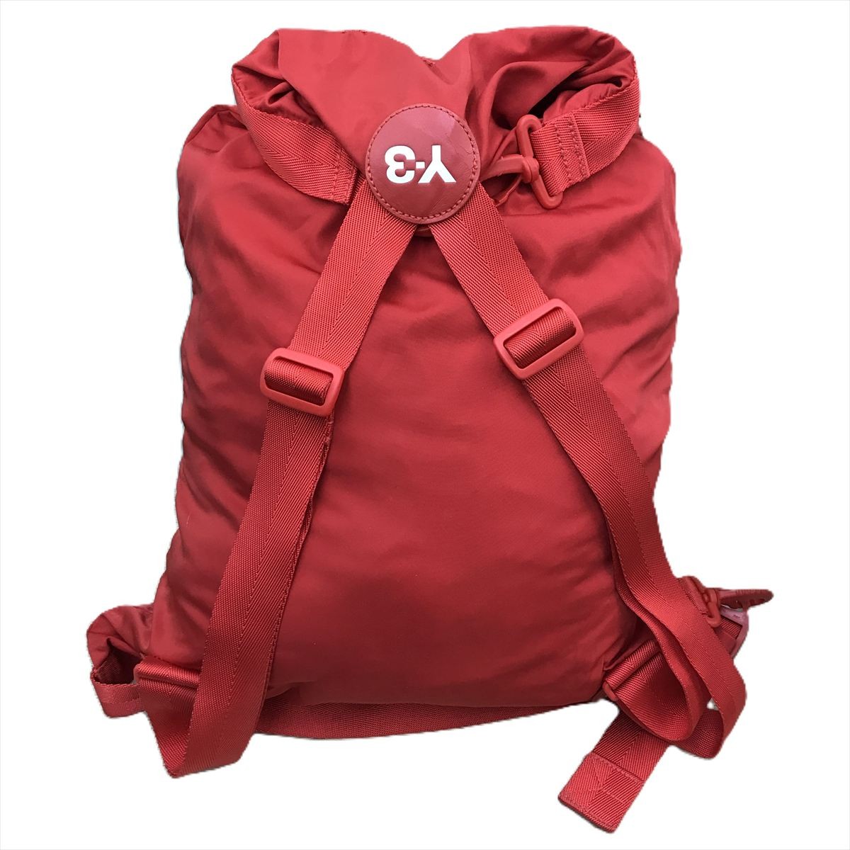 Import duty included for US buyers Y3 Weissly BP5920 Backpack Red Nylon Polyest