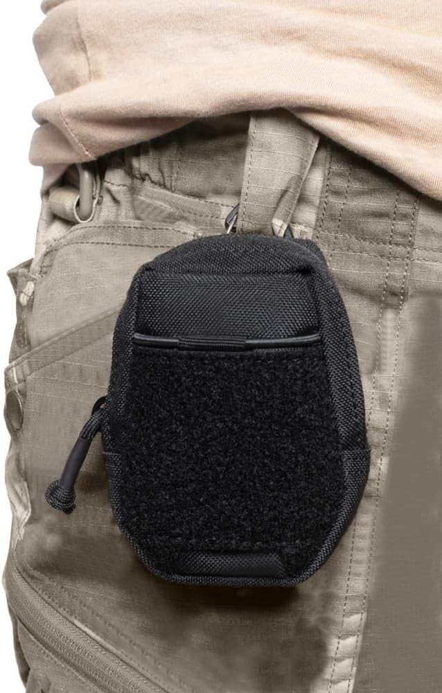 Tactical Coin Purse Pocket Keychain Pouch Mini Tool Organizer Coin Key Waist Bag