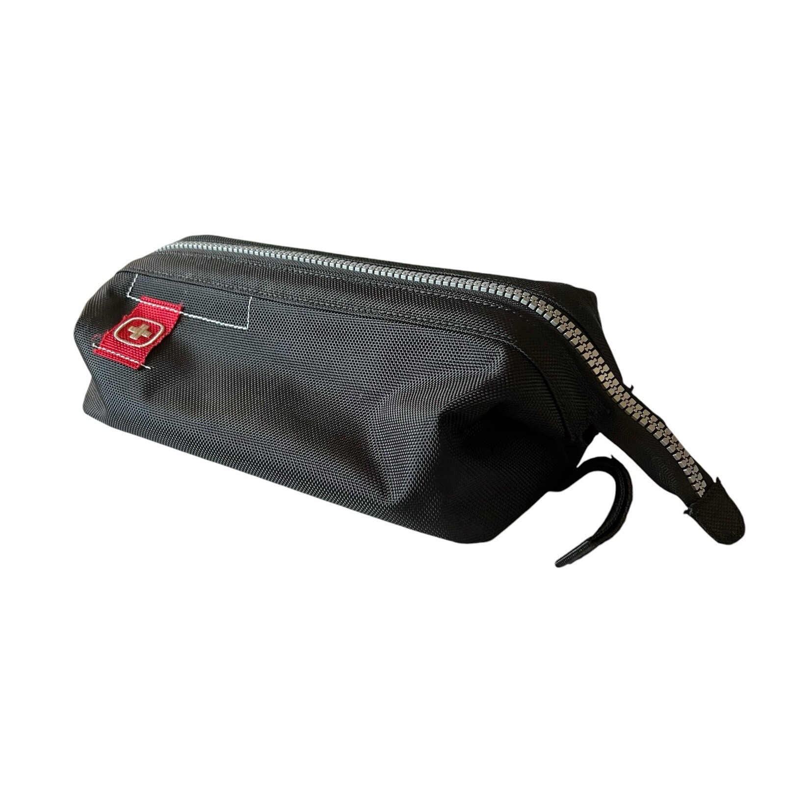Wenger Men’s Toiletries Travel Bag Black Zip Close Inner Pocket
