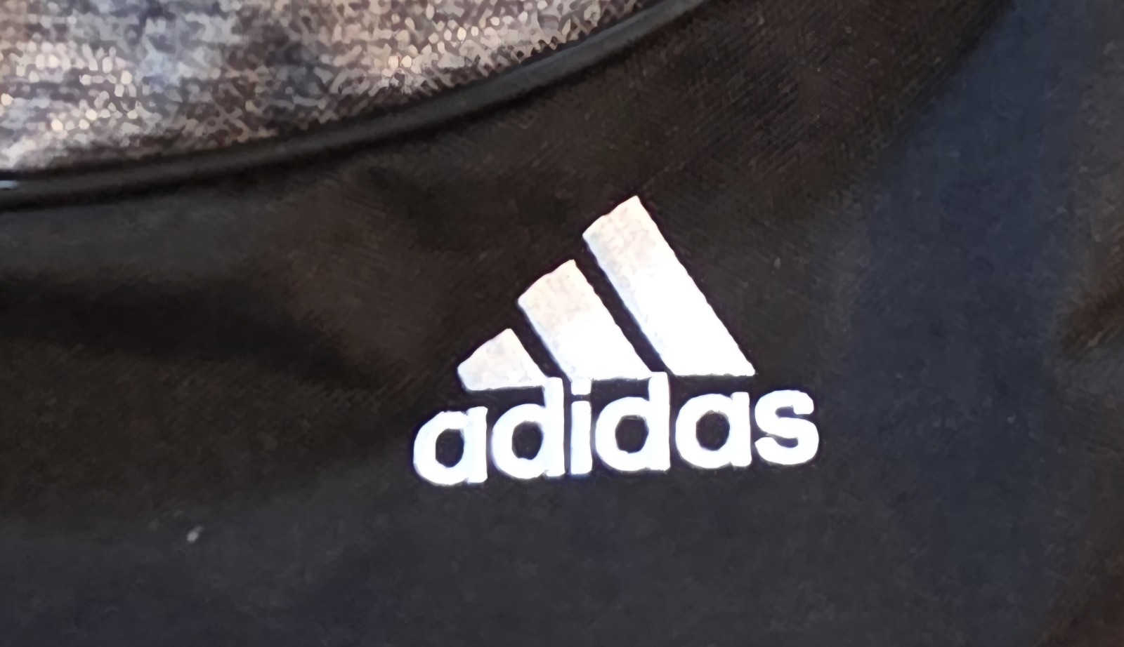 Adidas Alliance II Drawstring Gray Black Backpack With Zip Pocket
