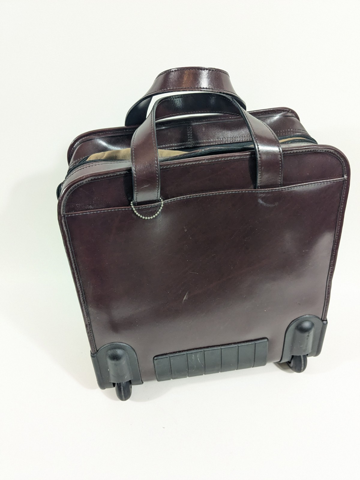 Some marks! Jack Georges Black Rolling Laptop Office Professional Travel