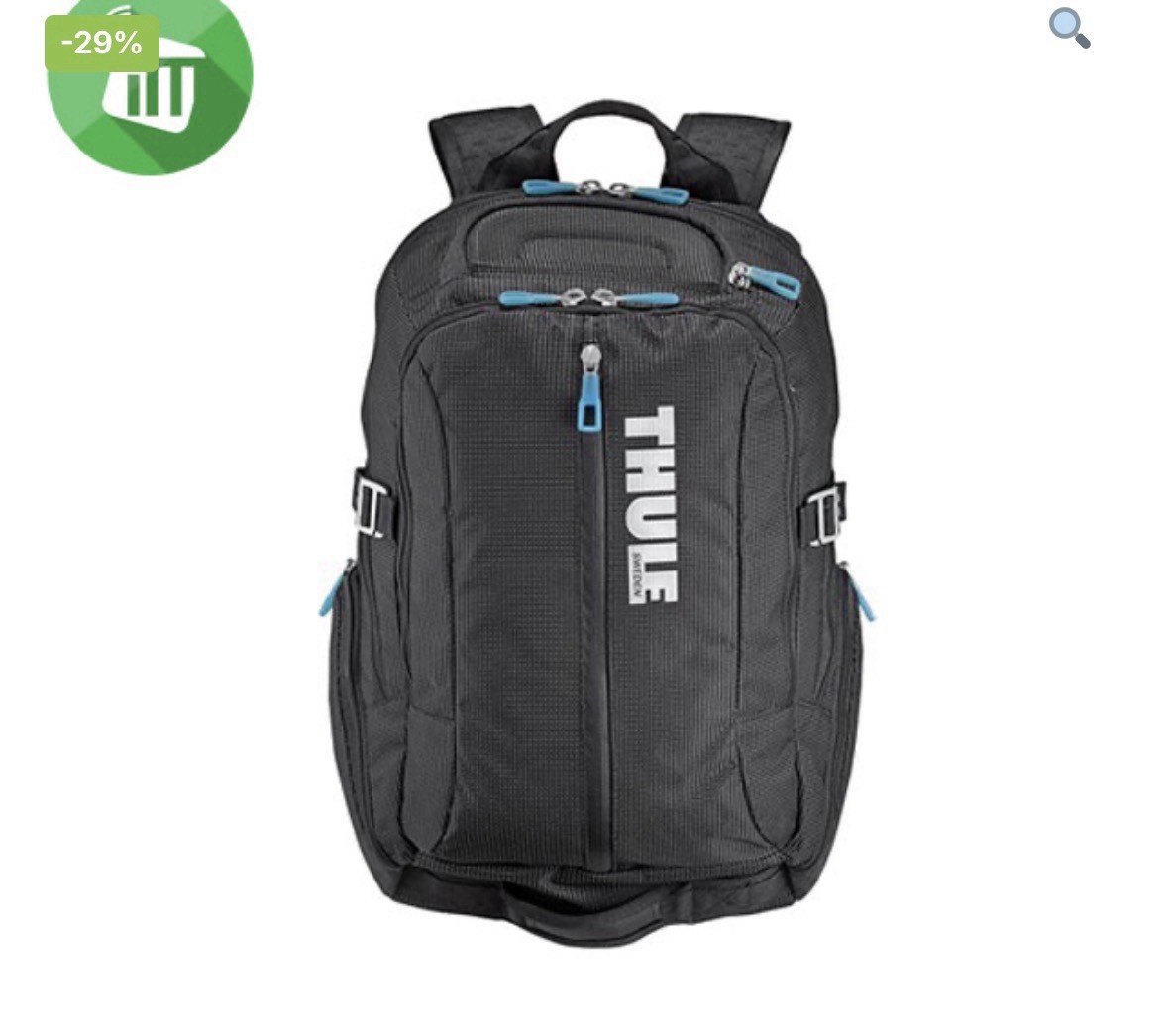 Thule Sweeden Crossover Backpack 17″ Laptop Sunglasses Pocket Travel Hiking
