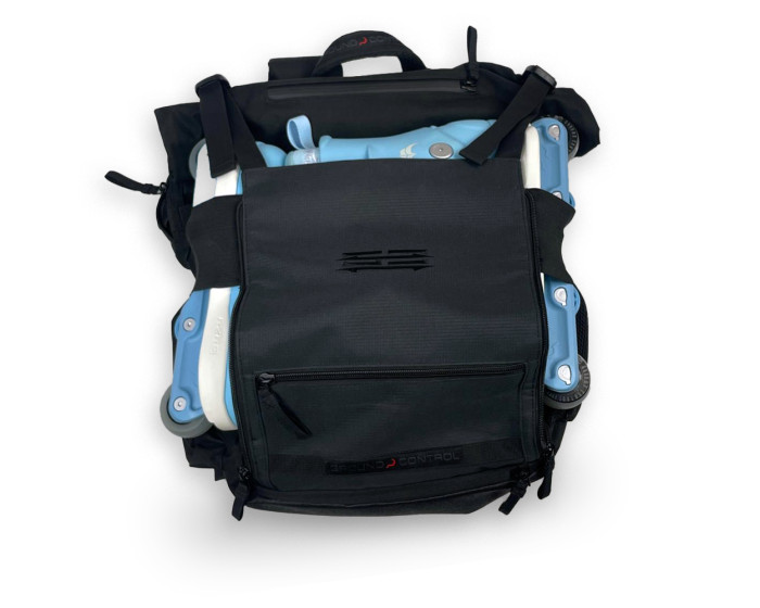 Ground Control Rolltop Backpack – Black