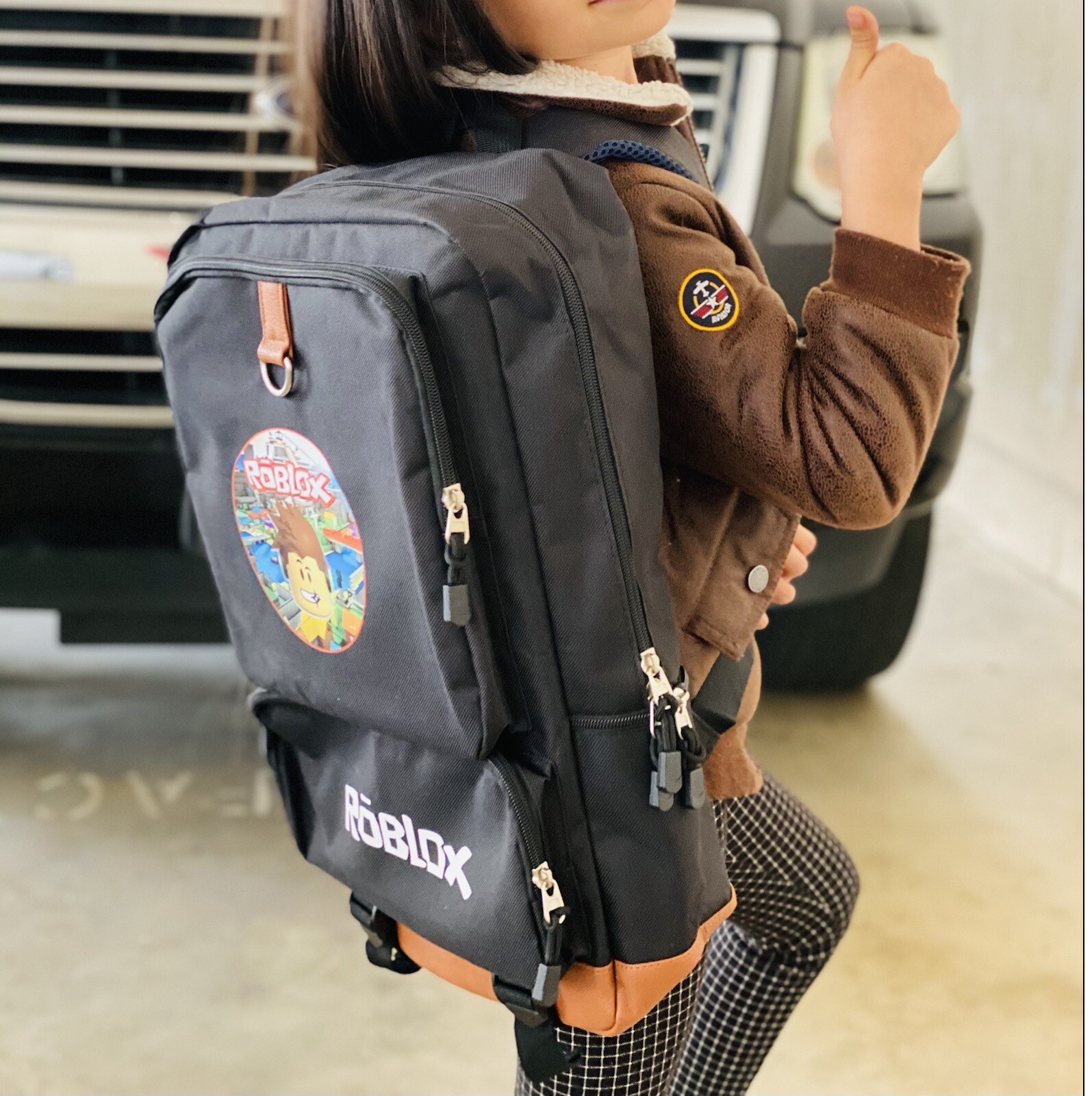RO-BLOX Game Backpack Kids Boys Bookbag Schoolbag. Great QUALITY. USA Seller!!