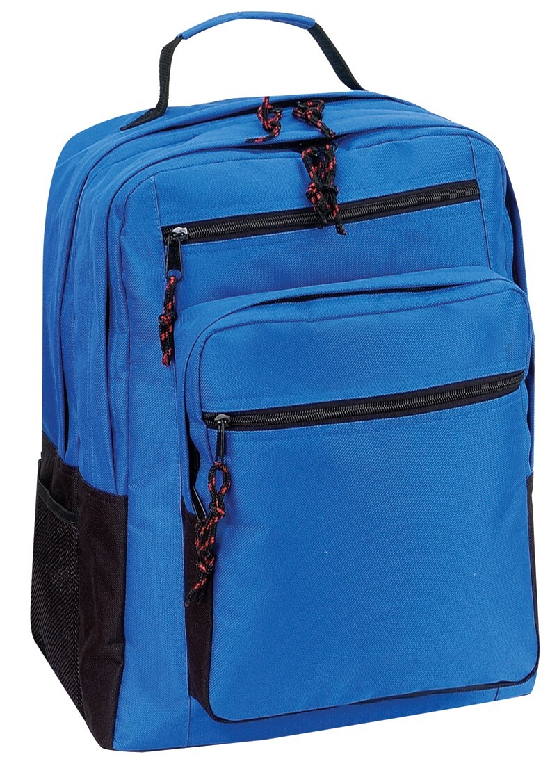 16.5″ Deluxe Travel School Backpack 28L Versatile Bookbag Multiple Pockets