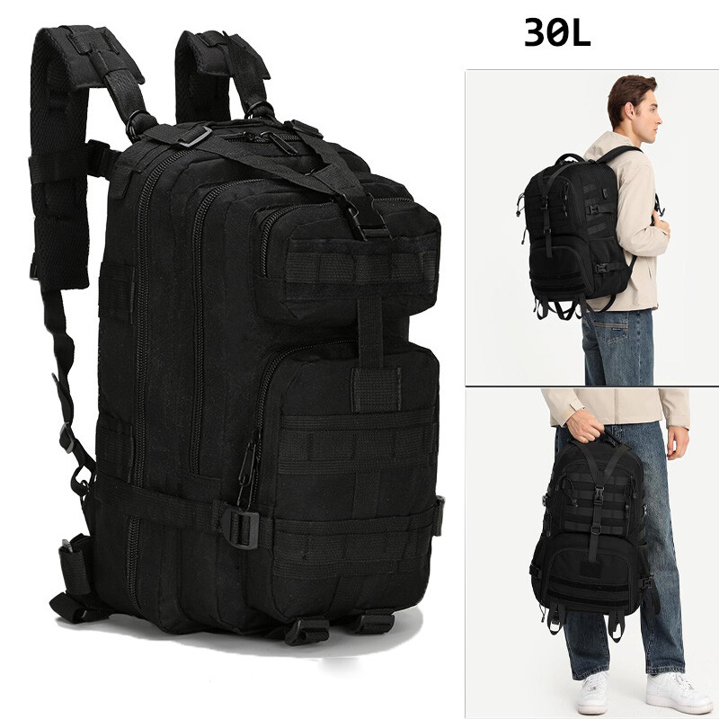 Military Tactical Backpack Daypack Bug Out Bag for Hiking Camping School Travel