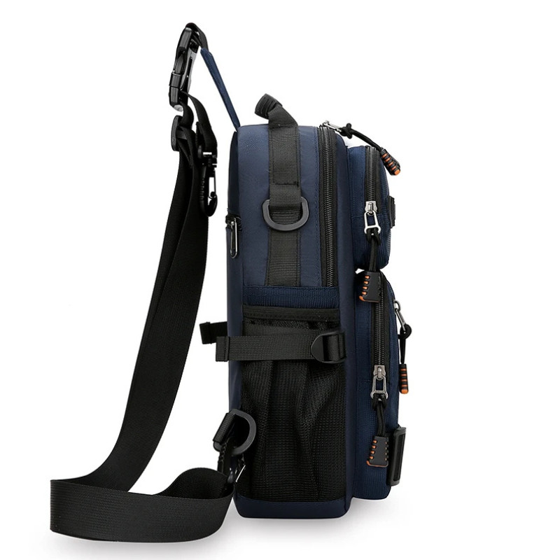Fashion Men Waist & Chest Crossbody Bag High Quality Casual Bag