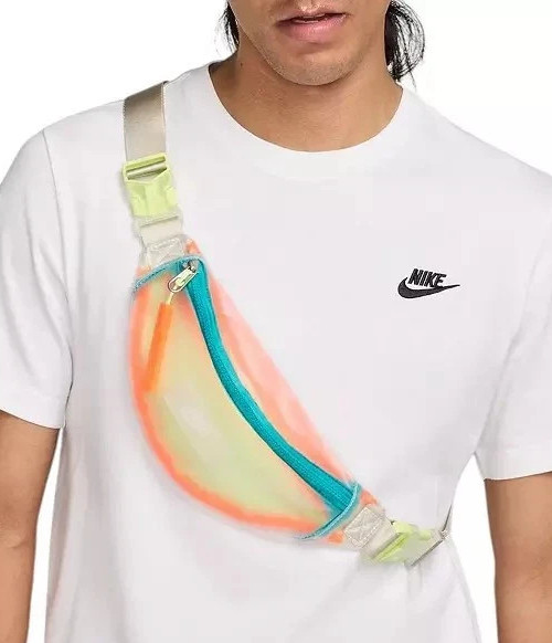 Nike Heritage Unisex Crossbody Small Bag HF8174-905 Multicolor One Size Fits All