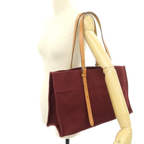 Hermes Etrivière Elan Toile Brown Tote Bag W 42cm × H 25cm × D 12.5cm Unisex