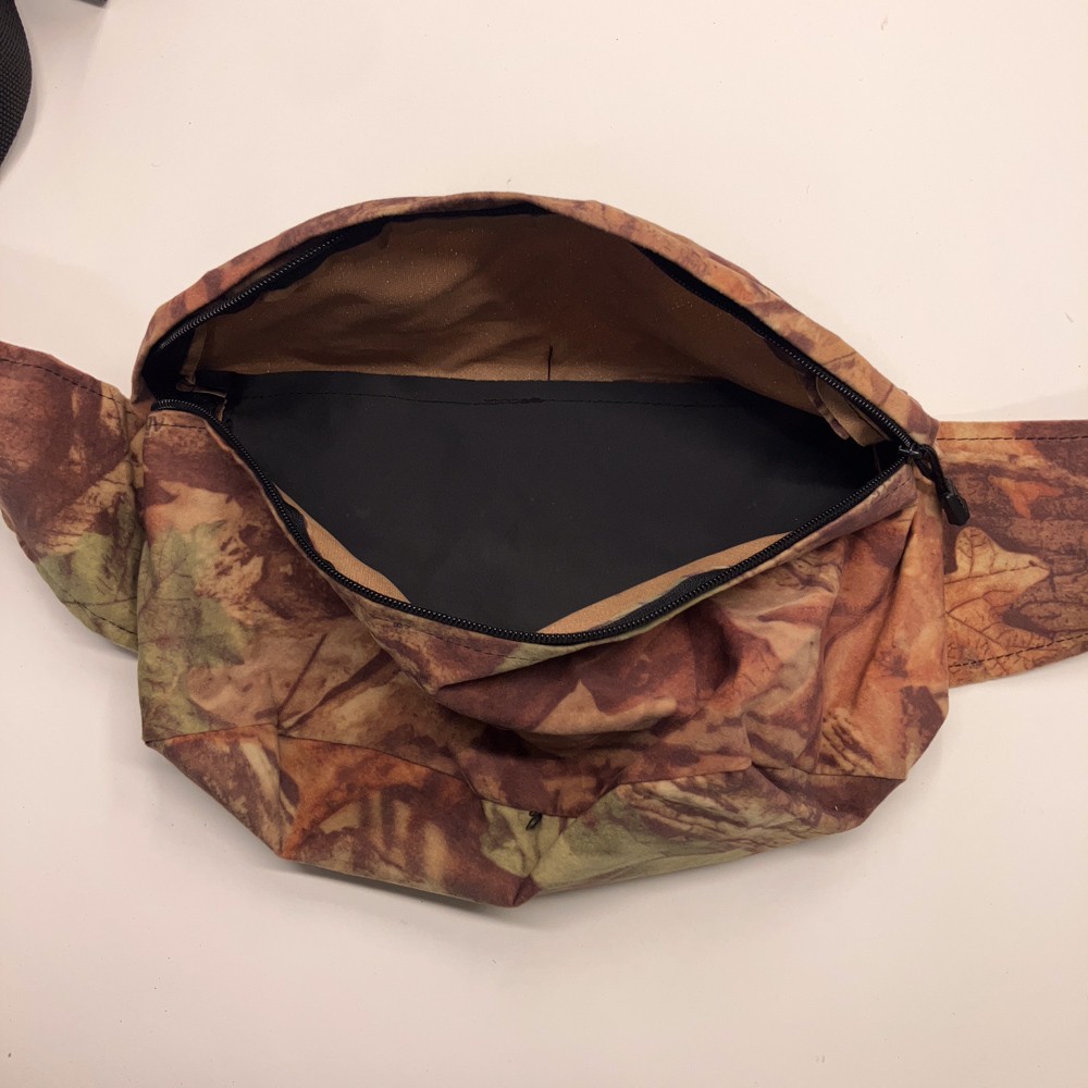 Retro MPI outdoors crafted in America hunting hip pack soft feel timber camo