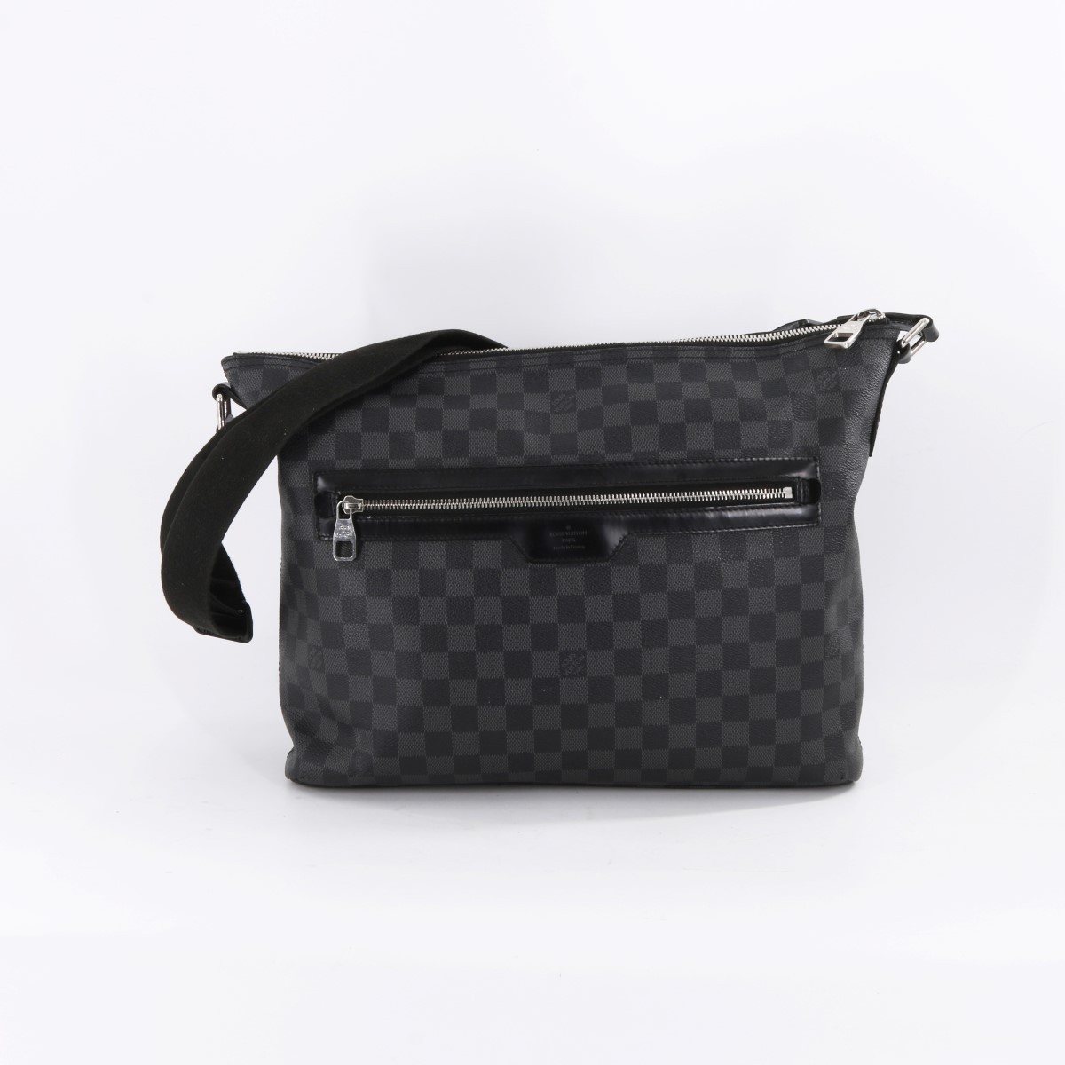 LOUIS VUITTON N41106 Mick MM Damier Graphite Black Messenger Bag (PZ2003415)