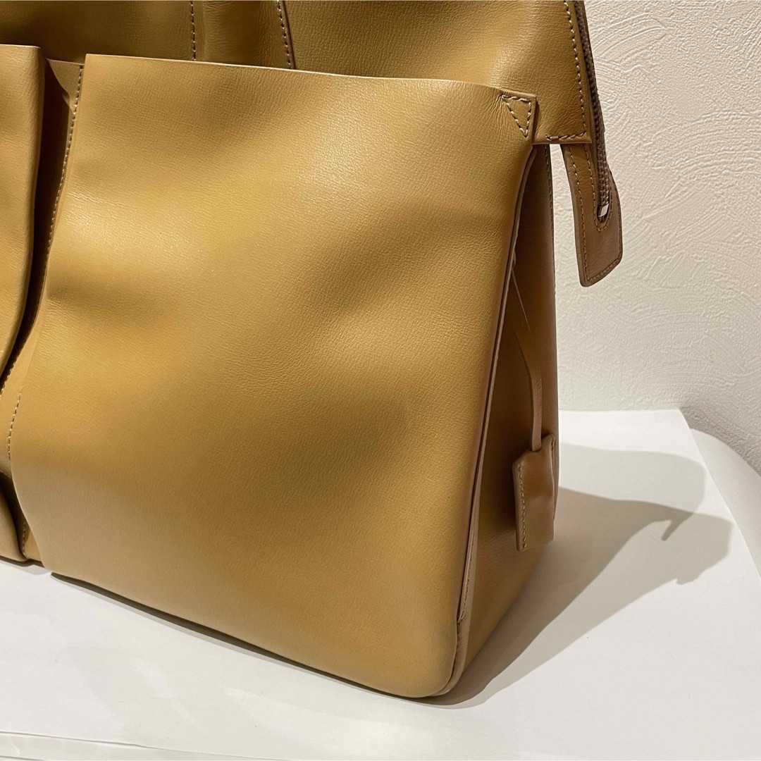 BALLY PONTBEL Briefcase with Shoulder Strap Cowhide Leather Bag 39.5×28×13cm