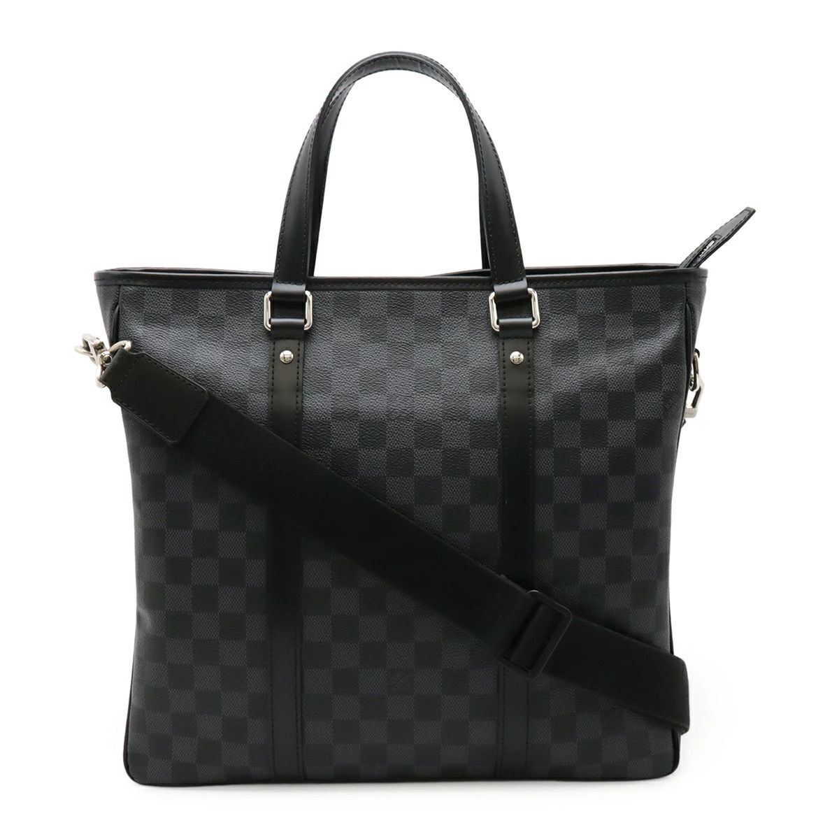 Louis Vuitton Damier Graphite Tadao PM Tote Bag Business Briefcase 2WAY