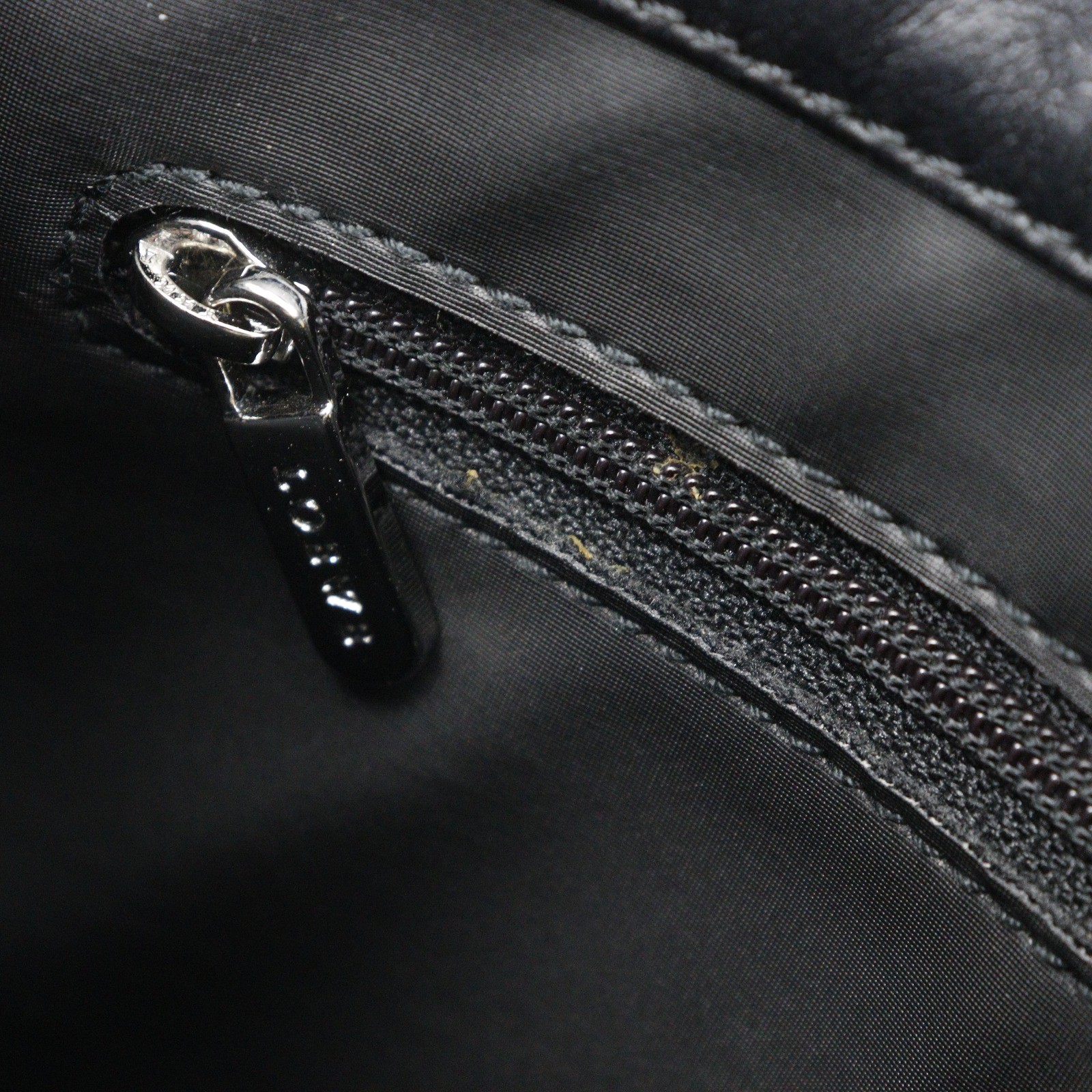 LOEWE Repeat anagram Shoulder Bag black PVC mens