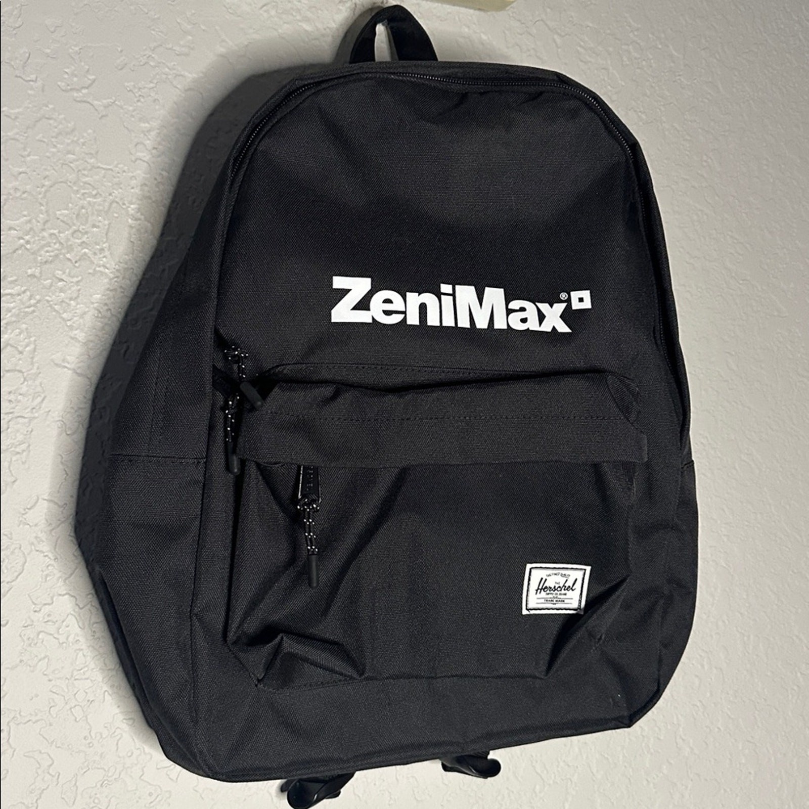 NEW Herschel Zenimax Backpack Classic Black Bethesda Softworks Microsoft Gamer