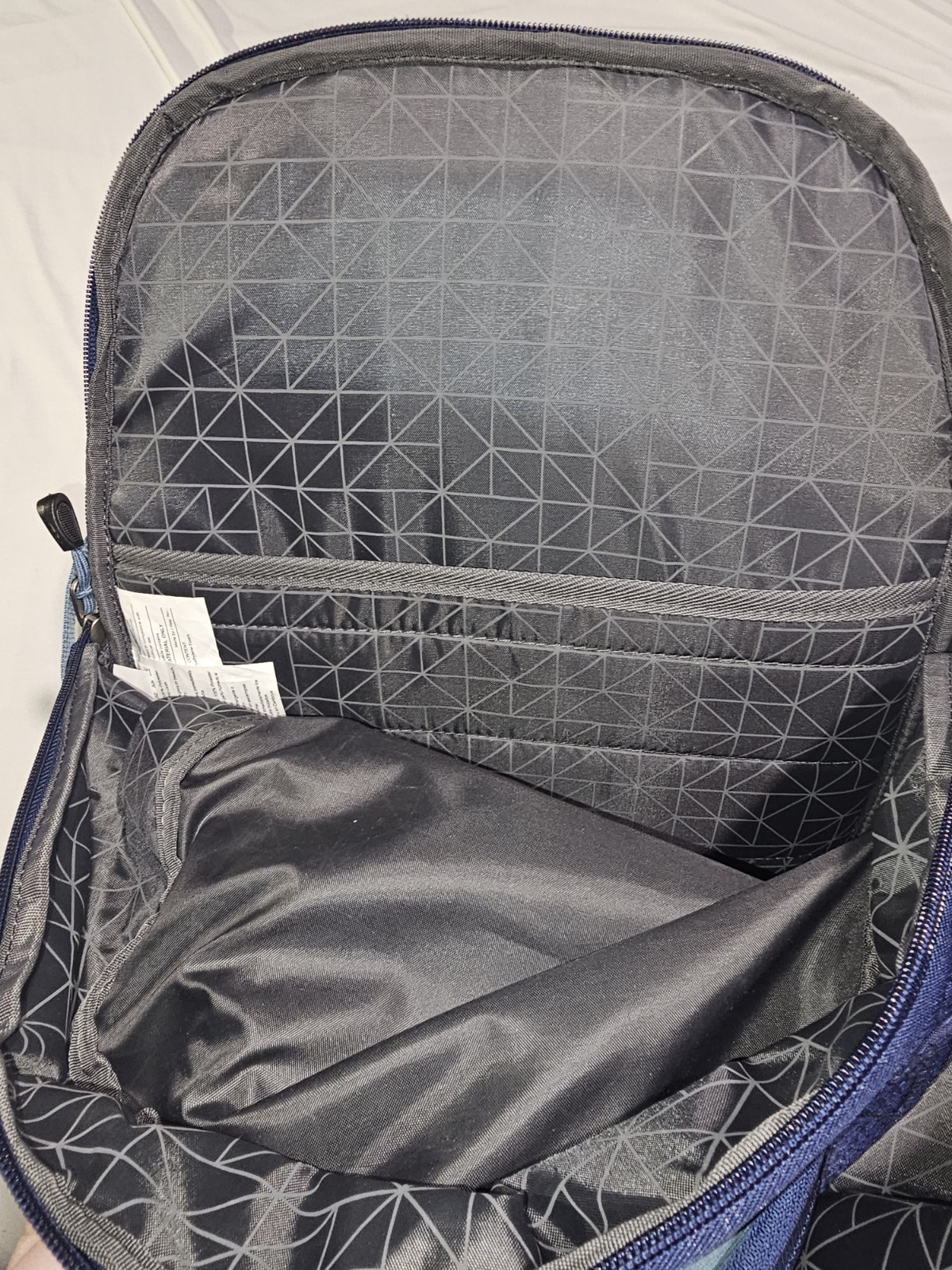 High Sierra Fairlead Computer Backpack in True Navy/Graphite Blue.