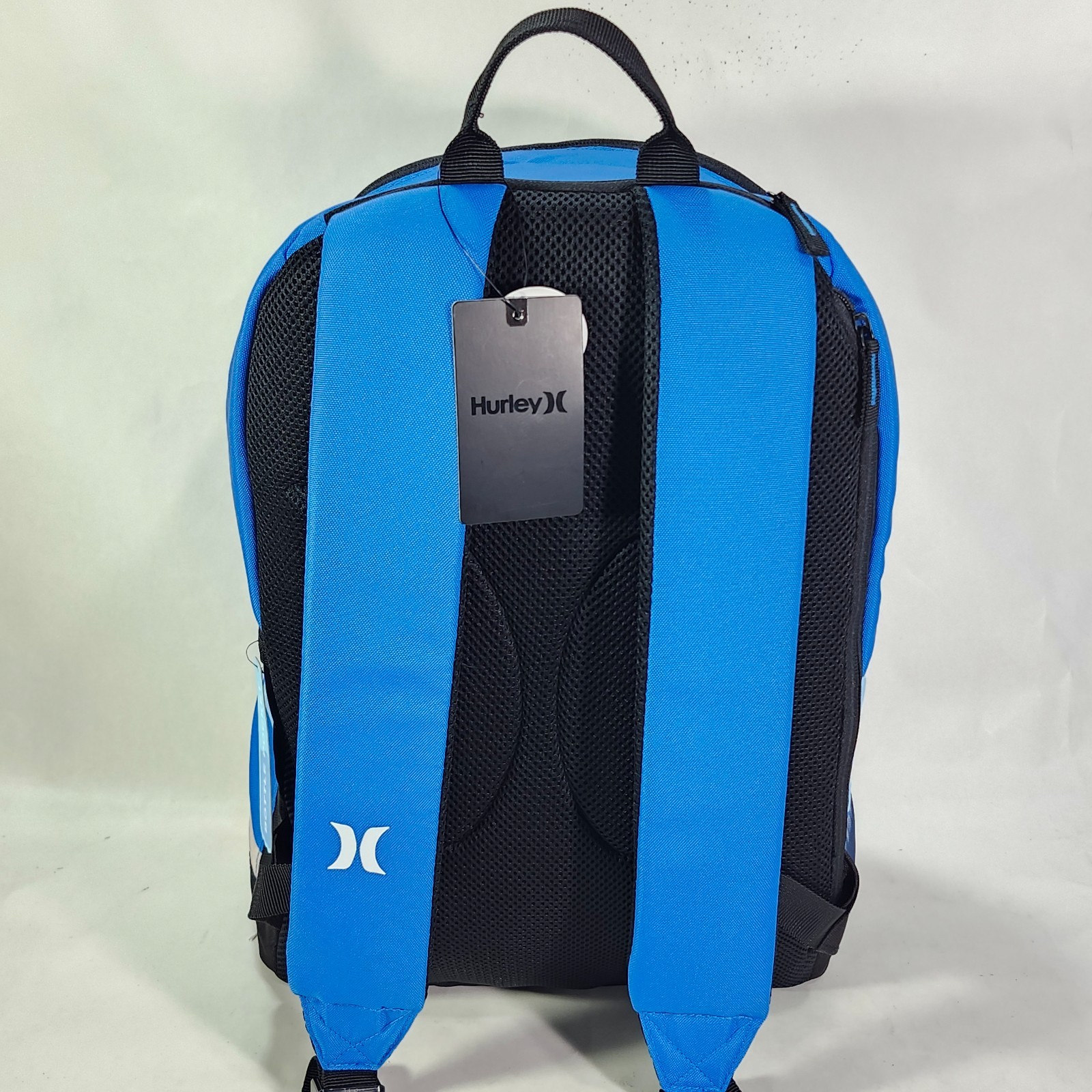 Hurley Backpack Skateboard Surfboard Monkey Blue 15″ Laptop Sleeve Tavel Bag NWT