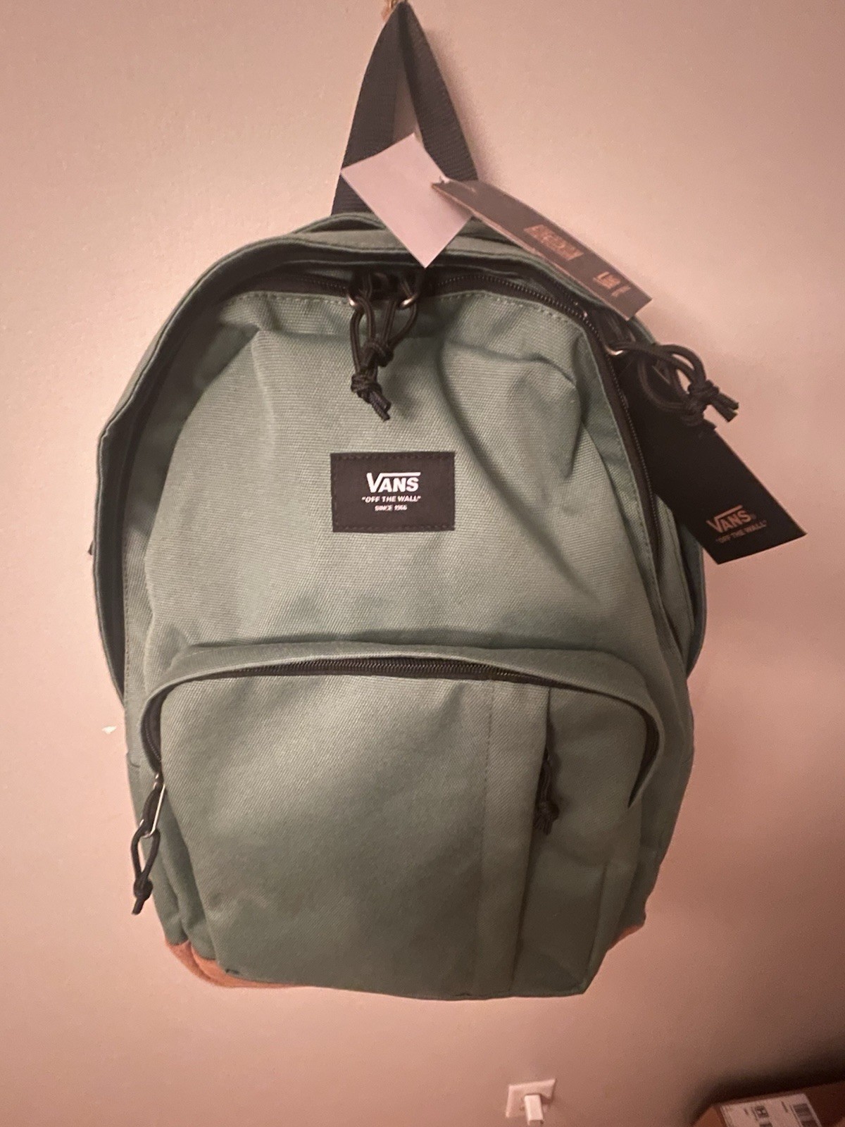 VANS Old Skool Trek Backpack Green Laptop Pocket 30 Liter NEW