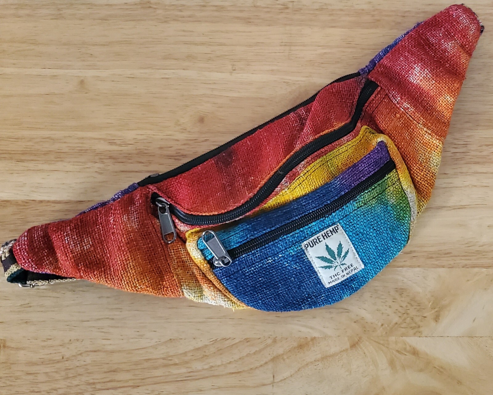 Tie Dye Hemp Fannypack