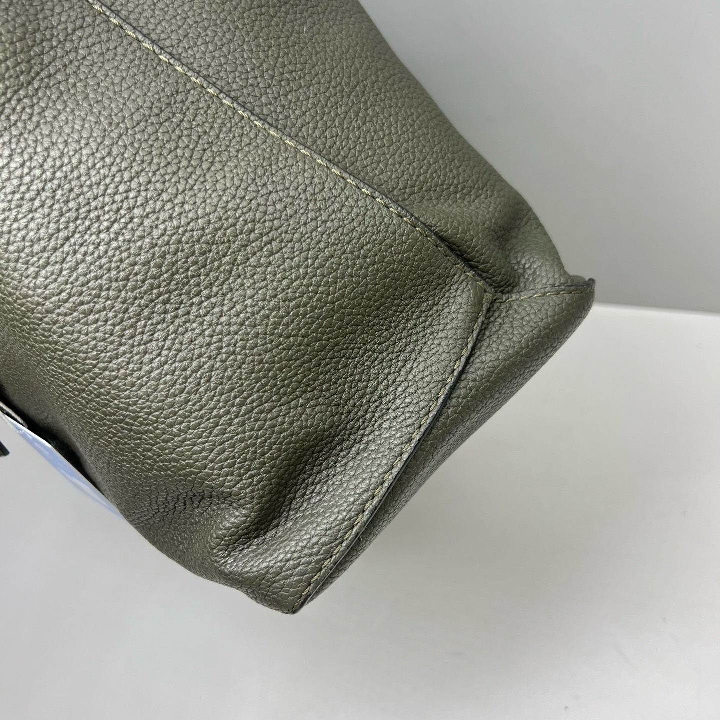 Loewe Pre-Owned Authentic Puzzle Crossbody Handle Bag Leather 35x24x15cm