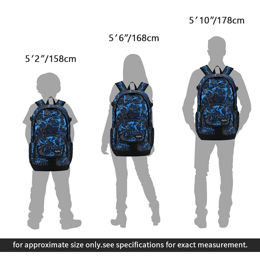 School Backpack Travel Bag for Men & Women Lightweight College Back Pack with…