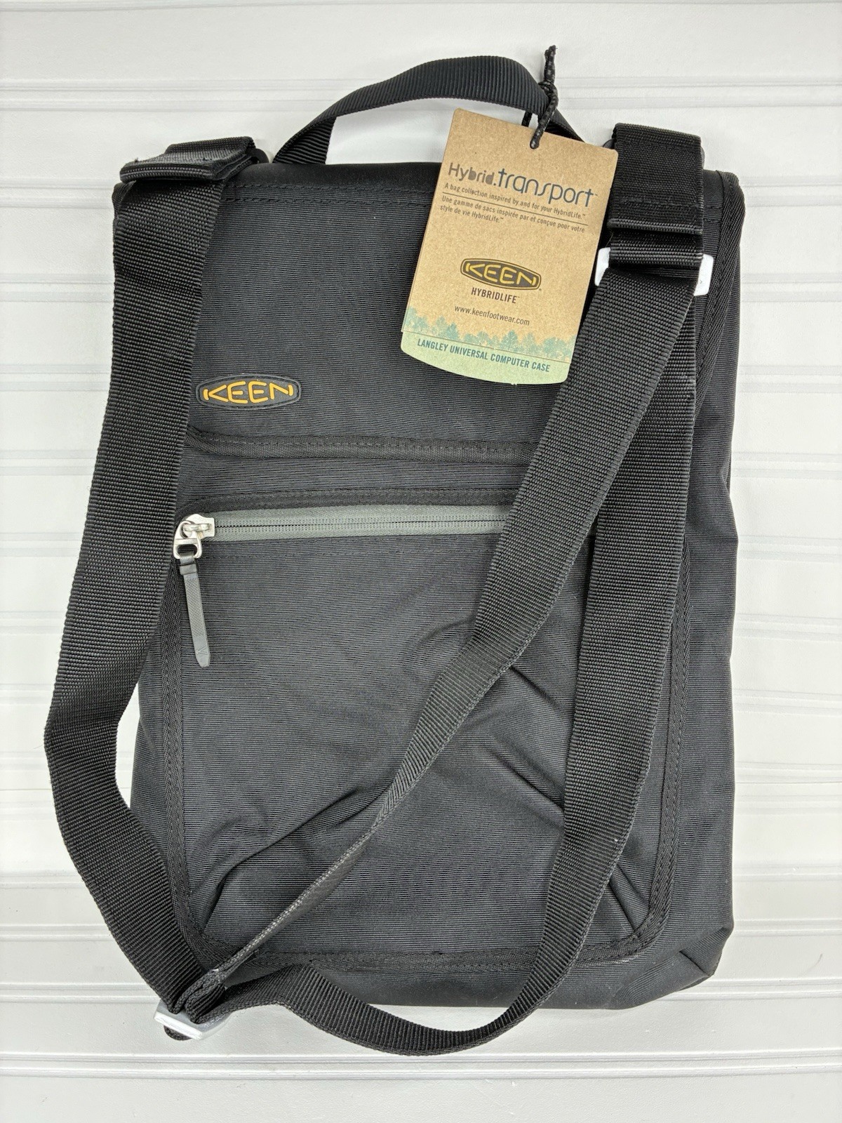 Keen Hybridlife Transport Computer Case Bag Black Shoulder Messenger 16” X 11.5”