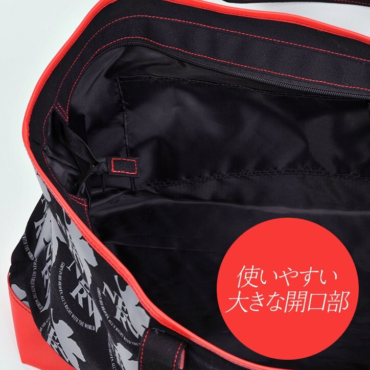 EVA GOLF Evangelion Tote Bag Polyester Campus W18.8 x H11.8 x D5.9in JAPAN NEW